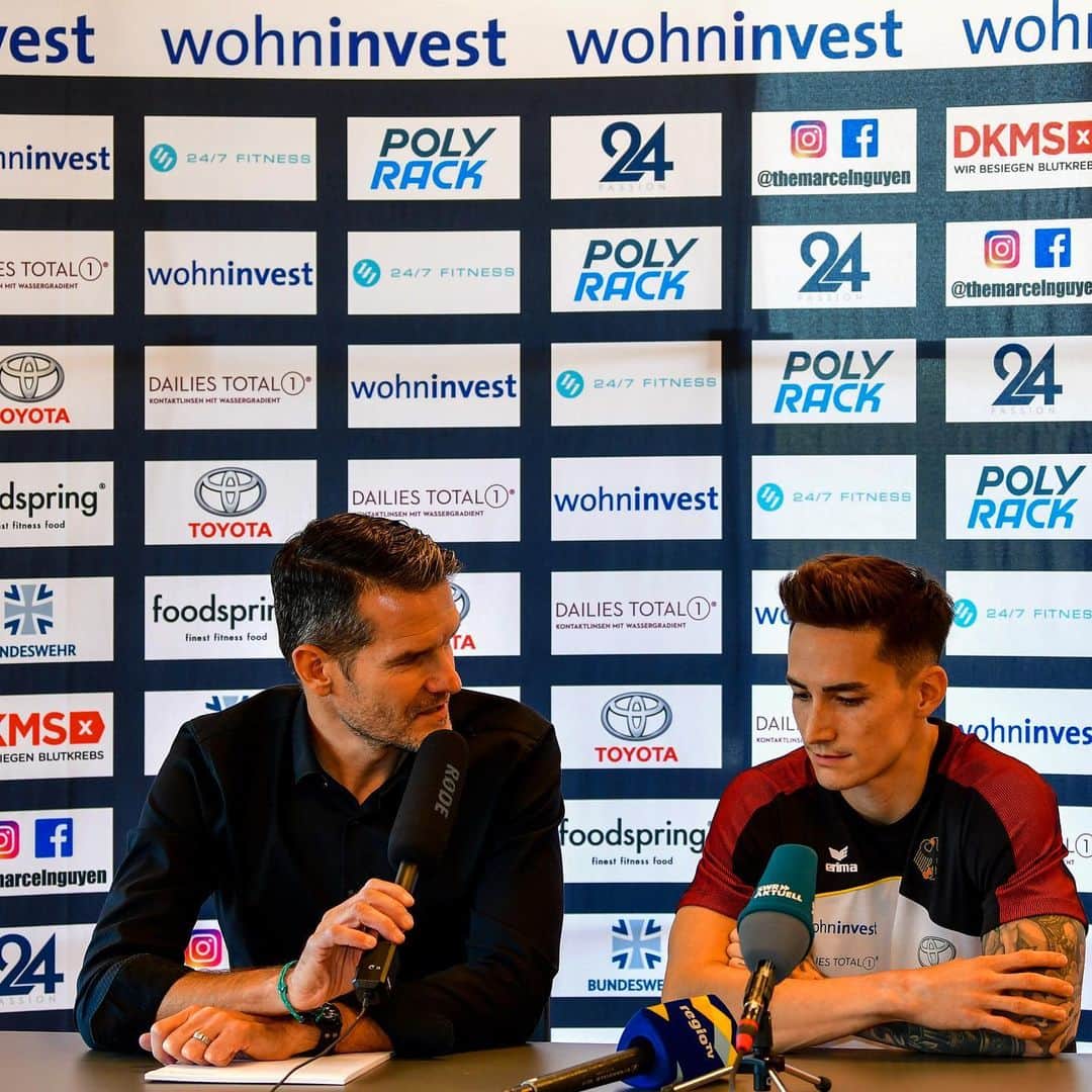 マゼル・ニューエンのインスタグラム：「This was the hardest decision in my career. But training in Kienbaum has made it clear to me that starting at the World Championships is not going to work out for me.  I wouldn't be able to support my team the way I want to. I just hope for the surgery and rehab to go well, so that I can still follow my dream to take part in the Olympics in Tokyo.  I'm really really disappointed, but it just wasn't meant to be. But I won't give up - with the support from my family, girlfriend, friends, partners and trainers I will be fighting to come back!  Every athlete faces difficulties, it's part of the job description. But I'm accepting this challenge and am still positive about the future! #badnews #injury #comebackstronger #gymnastics #goforit #themarcelnguyen 📸: @bildermacher_sport」