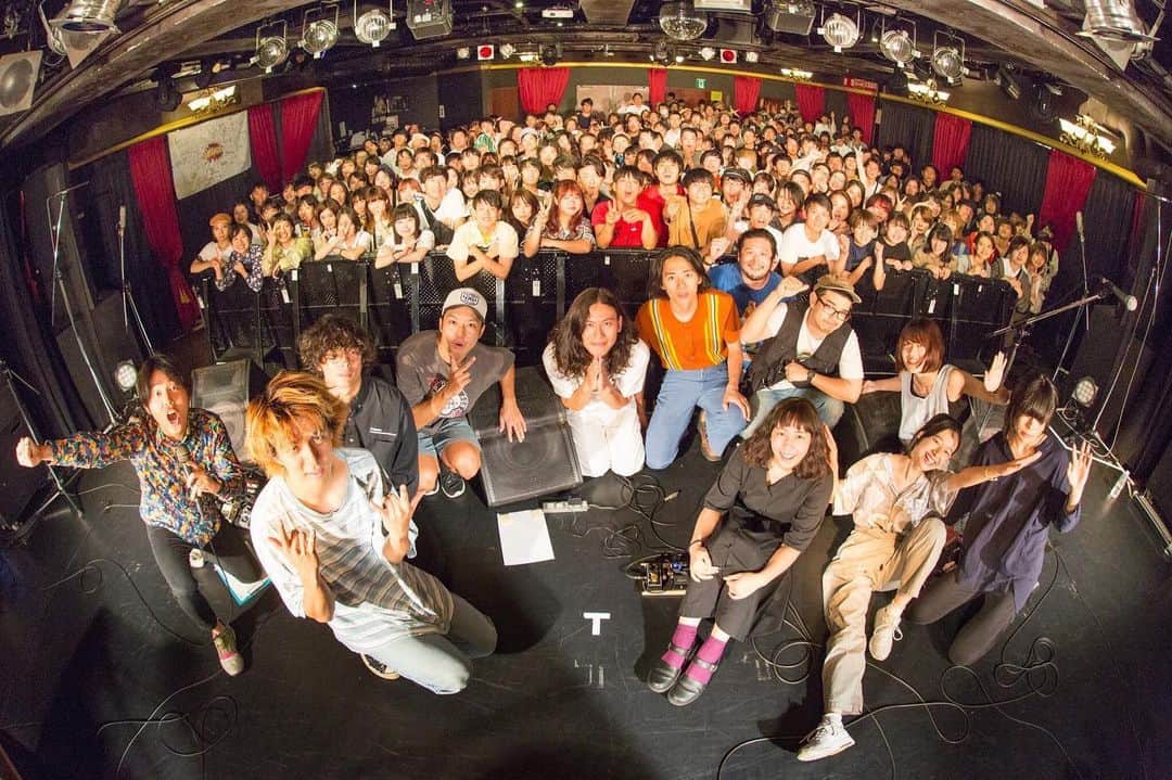 のインスタグラム：「20190917 ／ 🔥GLICO LIVE NEXT‼️ ＼ ☆TENDOUJI ☆羊文学 ☆MONO NO AWARE . 音楽ジャンルがさまざまで縦揺れも横揺れも一つの空間にあるのは、グリコライブで観たかった景色のひとつ！ . ライブ音源は9/26(木)25:00〜FM802 RADIO∞INFINITYでオンエア！ #FM802 #RI802 #GLICO  #TENDOUJI #mononoaware  #羊文学」