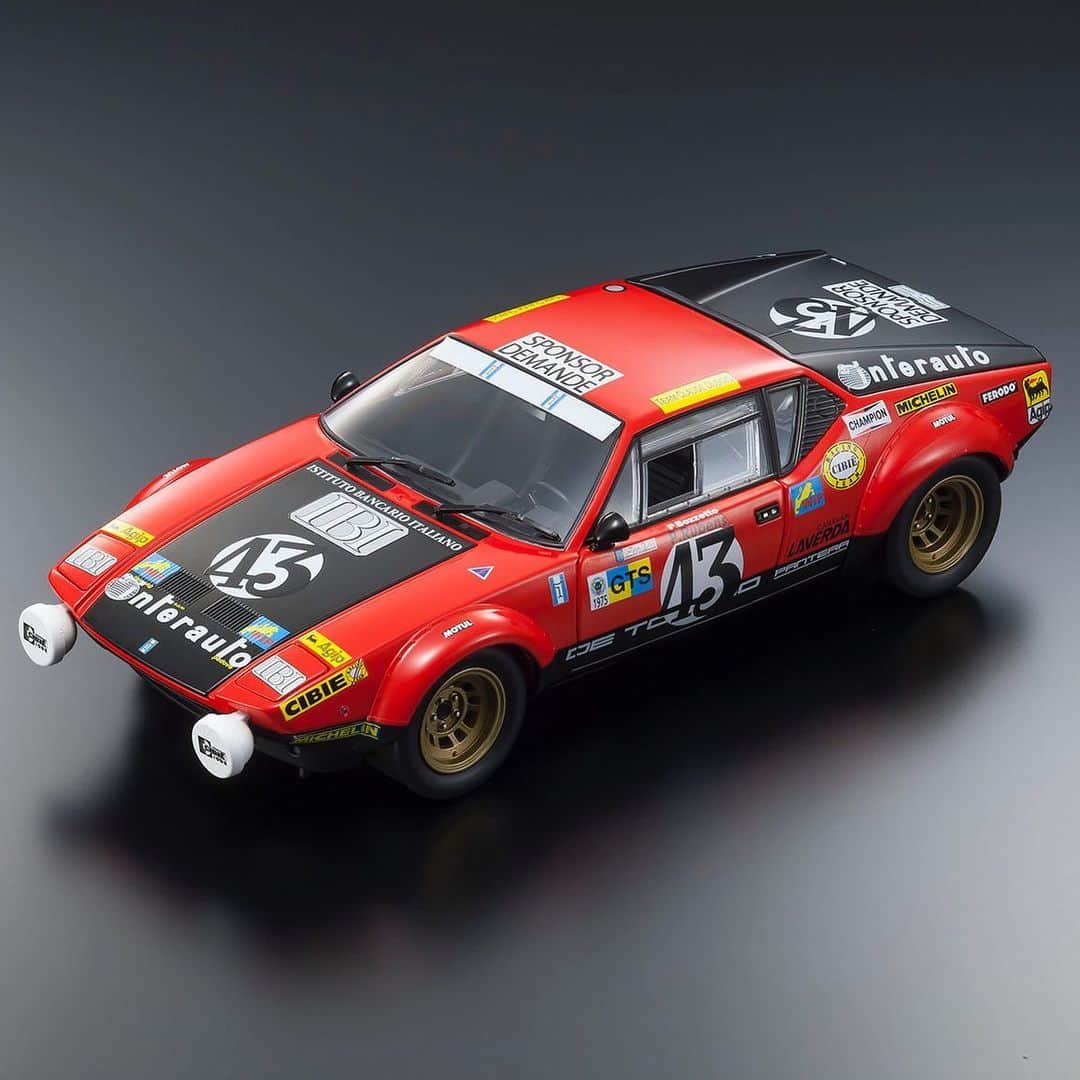 kyosho_official_minicar toysさんのインスタグラム写真 - (kyosho_official_minicar toysInstagram)「. 1/18 Diecast Model De Tomaso Pantera GT4 1975 LM #43 No.KS08855A  #kyosho #diecastmodel #retrocar #detomaso #pantera #detomasopantera #dreamcars #detomaso #panteragt4 #cargram #luxurycar #vintagecarspotting #vintagecar #classiccar #carphotography #petrolicious #carcollection #carlife #classiccar #exoticcar #nostalgia #minicar #amazing #oldtimer #oldstyle #thesupercarsquad #classiccarphotography #ミニカー #デトマソパンテーラ #デトマソ #京商 www.kyosho.com」9月20日 23時45分 - kyosho_official_minicar_toys