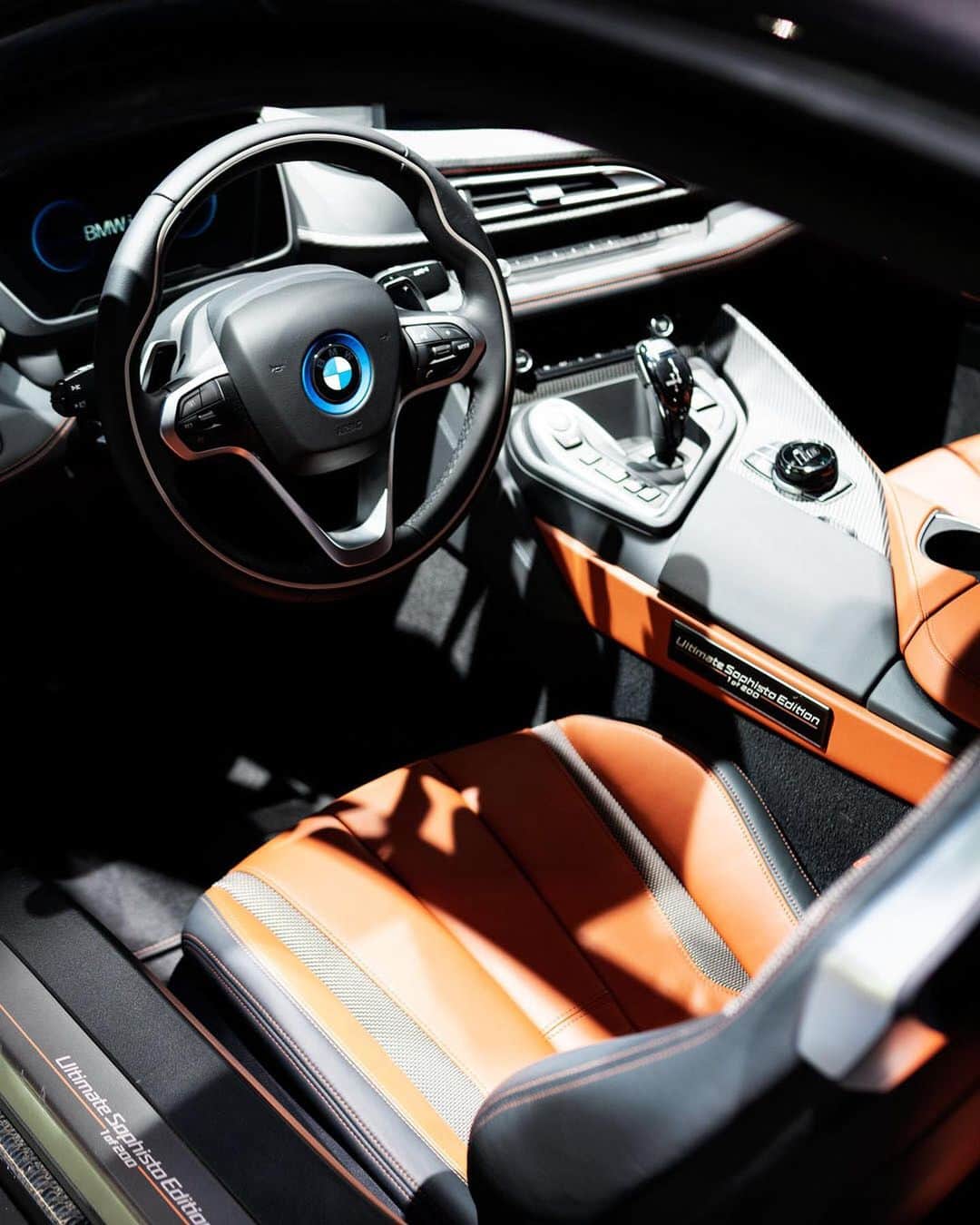 BMWさんのインスタグラム写真 - (BMWInstagram)「Exclusive touches raise sporting presence to a new level.  Meet the BMW i8 Coupé Ultimate Sophisto Edition at #IAA19 in Frankfurt. #THEi8 #BMW #BMWi8 #BMWIAA @BMWi @BMWdeutschland __ BMW i8 Coupé: Energy consumption in kWh/100 km (combined): 14.0. Fuel consumption in l/100 km (combined): 1.8. CO2 emissions in g/km (combined): 42.  Acceleration (0-100 km/h): 4.4 s. Power: 275 kW, 374 hp, 570 Nm. Top speed (limited): 250 km/h. Paint finish shown: Sophisto Grey Brilliant Effect with highlight E-Copper.  The values of fuel consumptions, CO2 emissions and energy consumptions shown were determined according to the European Regulation (EC) 715/2007 in the version applicable at the time of type approval. The figures refer to a vehicle with basic configuration in Germany and the range shown considers optional equipment and the different size of wheels and tires available on the selected model. The values of the vehicles are already based on the new WLTP regulation and are translated back into NEDC-equivalent values in order to ensure the comparison between the vehicles. [With respect to these vehicles, for vehicle related taxes or other duties based (at least inter alia) on CO2-emissions the CO2 values may differ to the values stated here.] The CO2 efficiency specifications are determined according to Directive 1999/94/EC and the European Regulation in its current version applicable. The values shown are based on the fuel consumption, CO2 values and energy consumptions according to the NEDC cycle for the classification. Further information on official fuel consumption figures and specific CO2 emission values of new passenger cars is included in the following guideline: 'Leitfaden über den Kraftstoffverbrauch, die CO2-Emissionen und den Stromverbrauch neuer Personenkraftwagen' (Guide to the fuel economy, CO2 emissions and electric power consumption of new passenger cars), which can be obtained free of charge from all dealerships, from Deutsche Automobil Treuhand GmbH (DAT), Hellmuth-Hirth-Str. 1, 73760 Ostfildern-Scharnhausen and at https://www.dat.de/co2/.」9月21日 0時01分 - bmw