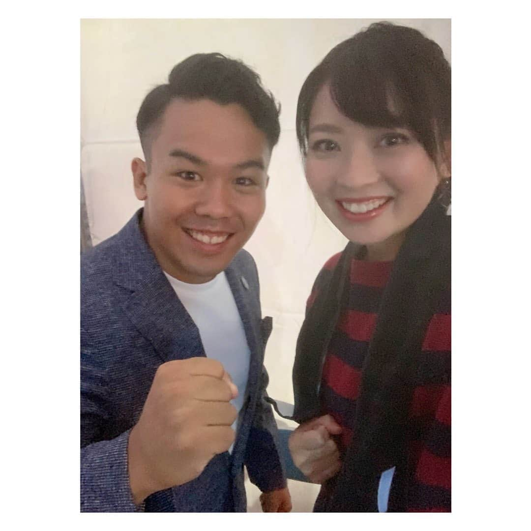 大久保涼香さんのインスタグラム写真 - (大久保涼香Instagram)「🏉Rugby World Cup 2019が開幕🏉  昨日はスカイツリーでのパブリックビューイング、多くの方にご参加頂きましたー！  #林家たま平 さん、#こにわ さん #KAGAJO7 そして#墨田区の山本区長と 皆さんで声を枯らしながら応援。 楽しかったなぁ😆  次の日本の試合は28日！ 頑張れー日本🎌 * ************* #rwc2019 #rwctokyo #publicviewing #soooofun #goodatomsphere #japanvsrussia #rugby #worldcup #tokyo #japan #tokyoskytree #パブリックビューイング #ラグビーワールドカップ2019 #日本初戦勝利 #braveを届けよう  #佐々コーチ #ドラマ観ていたので感動 #ノーサイドゲーム #ドラマとリンク」9月21日 10時22分 - sayaka_okubo