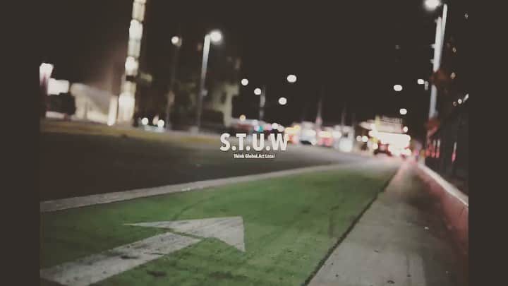 のインスタグラム：「my new project "S.T.U.W"with UZ(SPYAIR) released 2nd single "Think Global,Act Local"  You can download here from overseas.  https://rookiezvo.stores.jp  or Profile link.  Please,check our newsong.  and you can get my solo songs,too!! #stuw #newsong #release #rookiezispunkd #spyair」