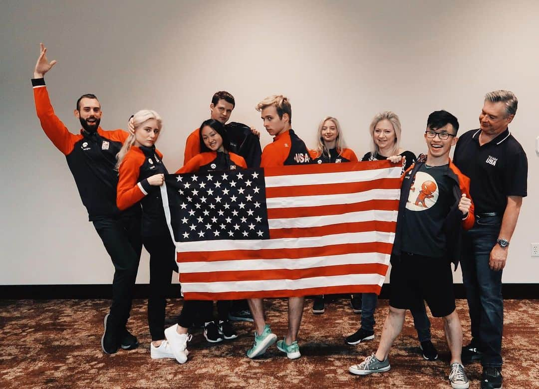 アシュリー・ケインさんのインスタグラム写真 - (アシュリー・ケインInstagram)「USA & Dallas Pride🇺🇸 #usintlclassic #usintlclassic19」9月21日 2時35分 - icegirlash