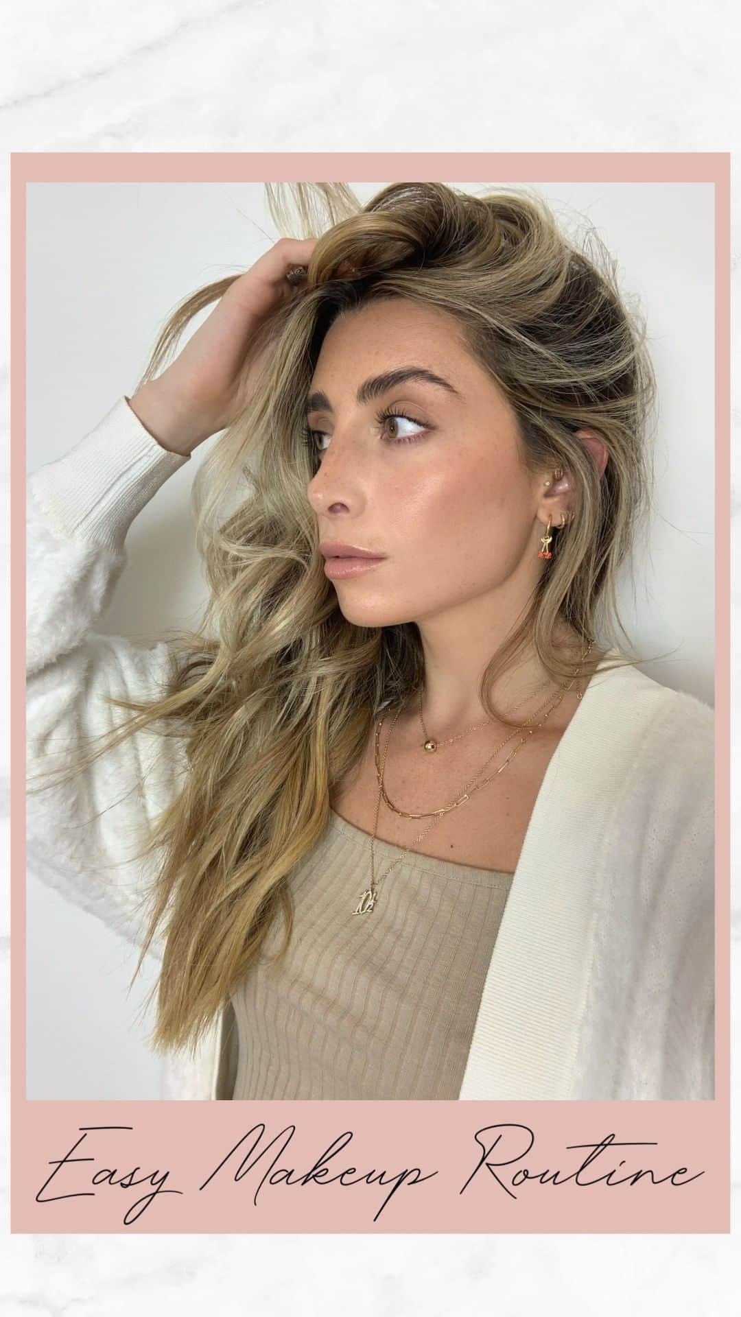 Lauren Elizabethのインスタグラム：「Hii! My first actual IGTV! Sorry, this is kind of boring I just woke up - I love this new routine it's what you've seen me wear on IG the past couple of weeks and it's so fast! Let me know in the comments what you want to see next! Products are all linked on @laurenelizabethINC !」