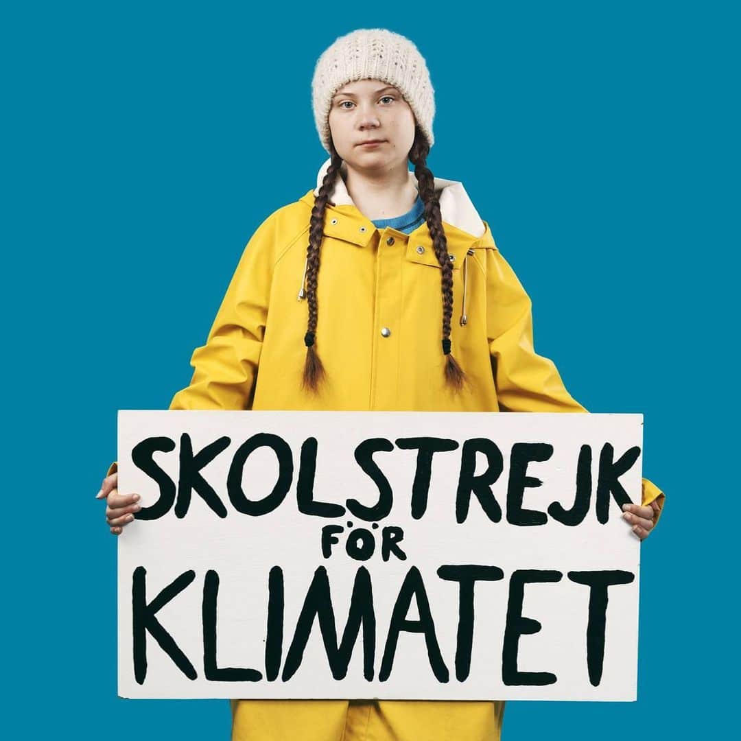 B. Akerlundさんのインスタグラム写真 - (B. AkerlundInstagram)「@gretathunberg vilken inspiration du e 👏🏻👏🏻👏🏻...... !!!! BRAVO #climatechange #climatestrike #gretathunberg 👑🌏」9月21日 4時44分 - bcompleted