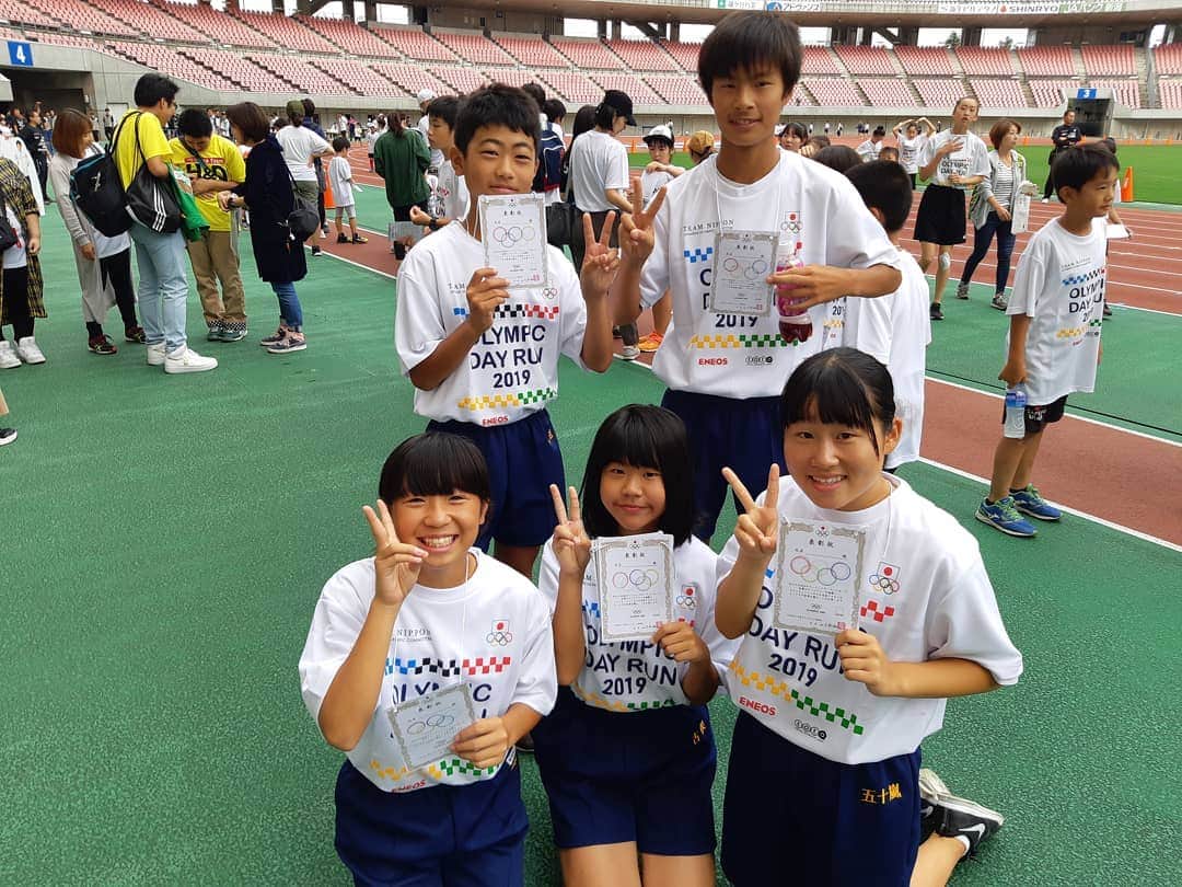 日本オリンピック委員会さんのインスタグラム写真 - (日本オリンピック委員会Instagram)「#オリンピックデーラン　新潟大会　#全員団結」9月21日 11時14分 - teamjapanjoc