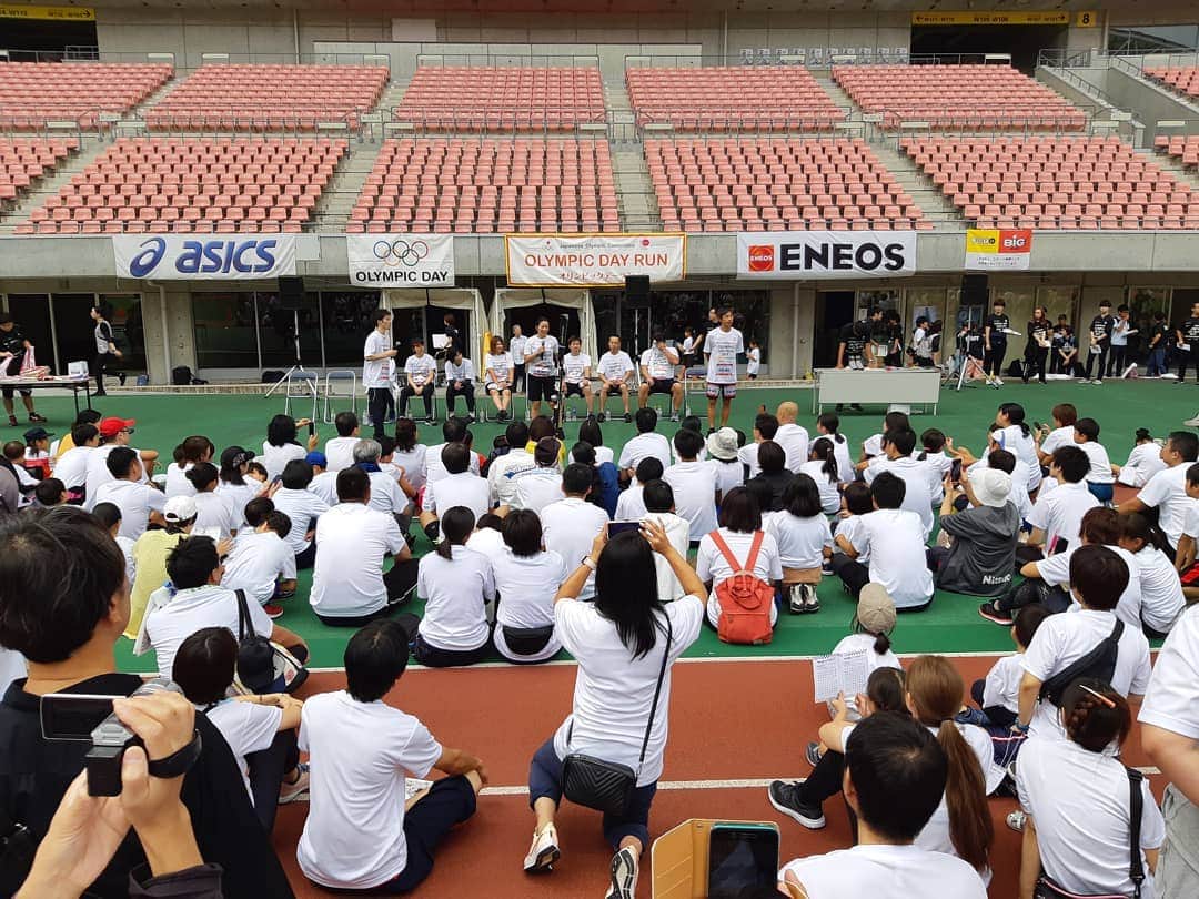 日本オリンピック委員会さんのインスタグラム写真 - (日本オリンピック委員会Instagram)「#オリンピックデーラン　新潟大会　#全員団結」9月21日 11時17分 - teamjapanjoc