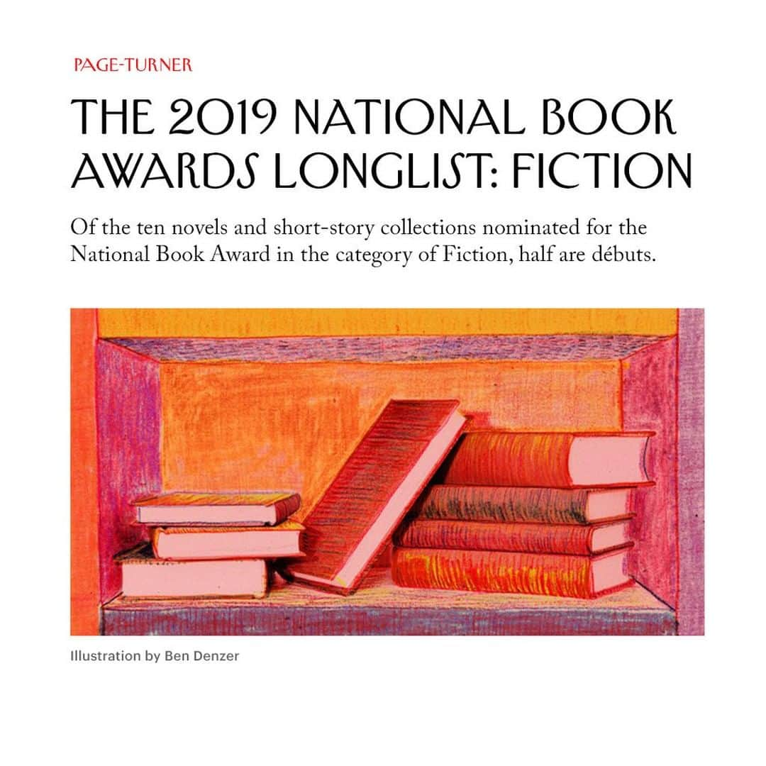 The New Yorkerさんのインスタグラム写真 - (The New YorkerInstagram)「Today, we announced the fifth of five longlists for the 2019 National Book Awards. Tap the link in our bio to see the 10 semi-finalists for the category of Fiction, as well as the contenders for Nonfiction, Poetry, Translated Literature, and Young People's Literature.」9月21日 6時10分 - newyorkermag