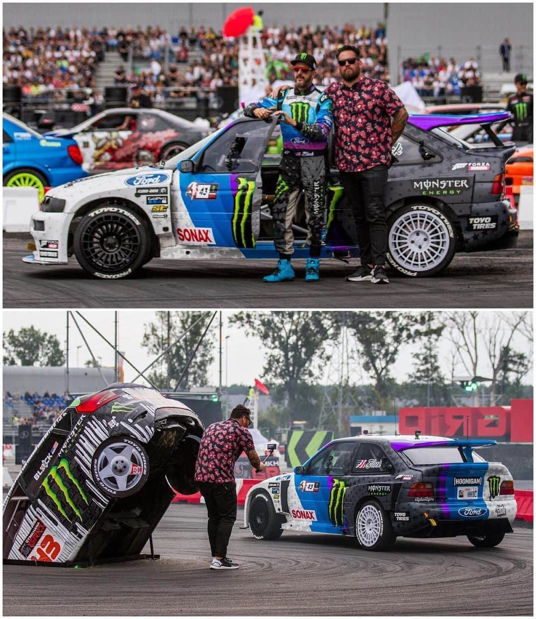 ケン・ブロックさんのインスタグラム写真 - (ケン・ブロックInstagram)「BIG thanks to my homie @JarodDeAnda for not only hosting @GymkhanaGRID, but also hosting the new episode on my YouTube channel from that event in Warsaw, Poland! Check out his deep and smooth host voice by clicking the link in my bio. #senditbyclickingit #GymkhanaGRID #BlockEscortCossieV2」9月21日 7時08分 - kblock43