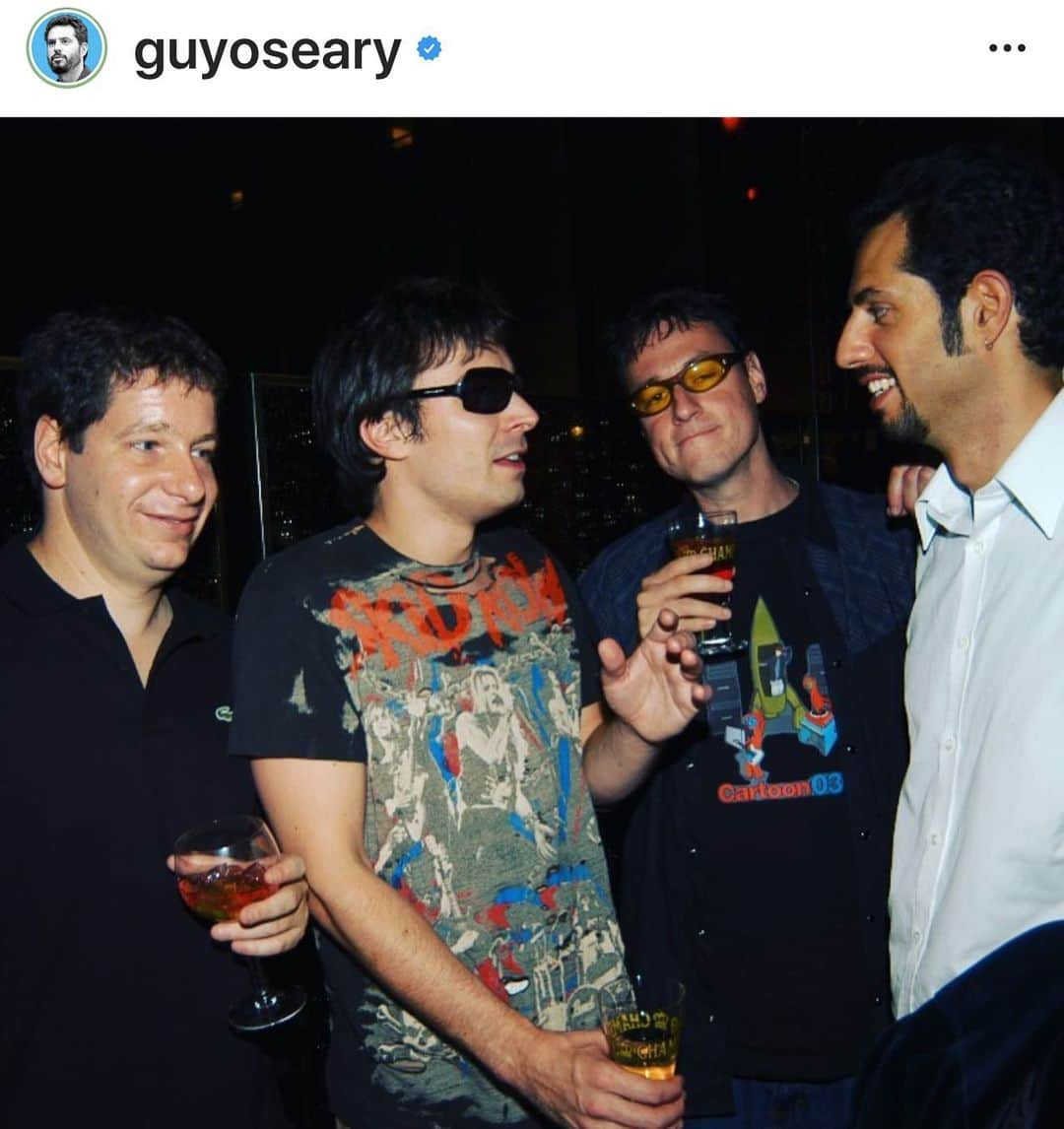 ジェフリー・ロスさんのインスタグラム写真 - (ジェフリー・ロスInstagram)「Thank you @guyoseary for unearthing this photo and reminding the world that we were once in a new wave band with Jimmy Fallon and Barry Sobel. #OyDivision」9月21日 7時23分 - therealjeffreyross