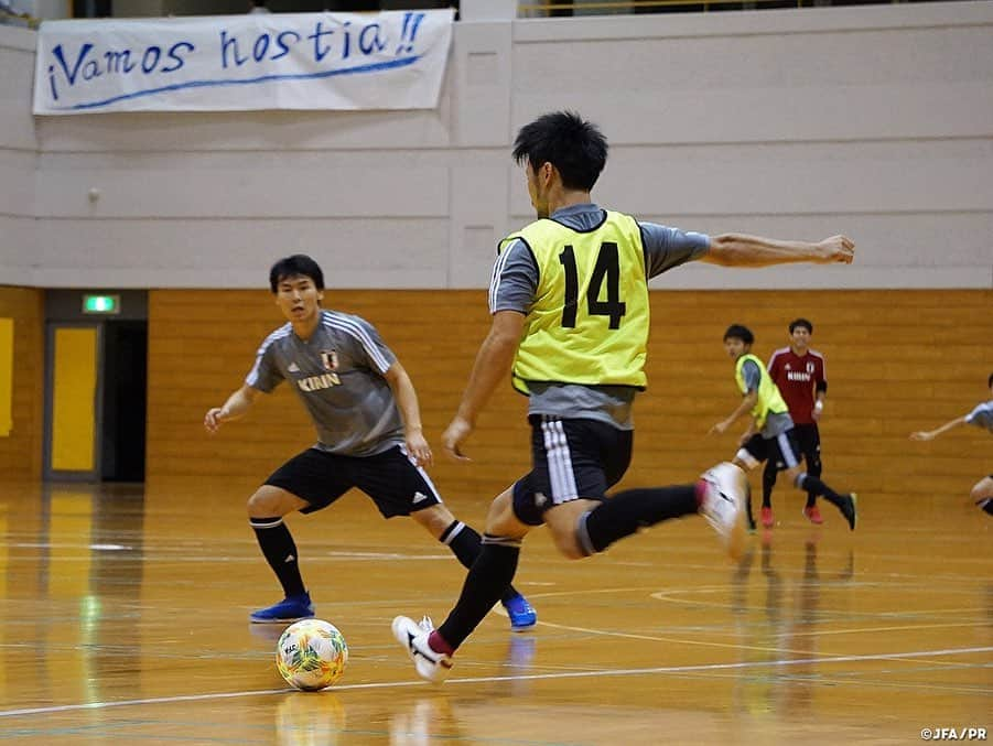 日本サッカー協会さんのインスタグラム写真 - (日本サッカー協会Instagram)「📸9月23日(月・祝)・25日(水)にフットサルタイ代表との国際親善試合に臨む#フットサル日本代表 は初戦の会場となる新潟県長岡市で5日間のトレーニングを行いました。 ・ 3日目も前日に引き続き強度の高い二部練習を実施。選手たちに疲労が見え始めたところで、翌4日目は午前をオフとして選手たちはしっかりと身体を休ませました。 同日の午後はブルーノ・ガルシア監督のもとウォーミングアップから試合を想定した準備を実施し、その後の紅白戦を通してチーム戦術の再確認を行いました。 ・ #jfa #daihyo #futsal ―――――――――――――――――― 国際親善試合 🆚タイ代表🇹🇭 ・ [第1戦] 📅9/23(月・祝) 14:00KO 📍新潟/シティホールプラザアオーレ長岡 📺JFA-TVでインターネットライブ配信！ ・ [第2戦] 📅9/25(水) 19:30KO 📍愛知/武田テバオーシャンアリーナ 📺フジテレビ（関東ローカル・録画） ・ 👉大会情報はJFA.jpへ ――――――――――――――――――」9月21日 12時07分 - japanfootballassociation