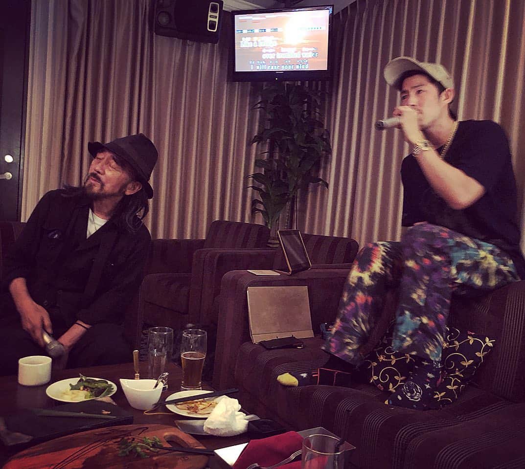 呉建豪のインスタグラム：「Missing Ktv nights with the Grandmaster. Thank you @yohjiyamamotoofficial for always being so kind to me, see you soon✨🌟✨ #Godisgood #blessingsonblessings 📸 : @calnstagram」