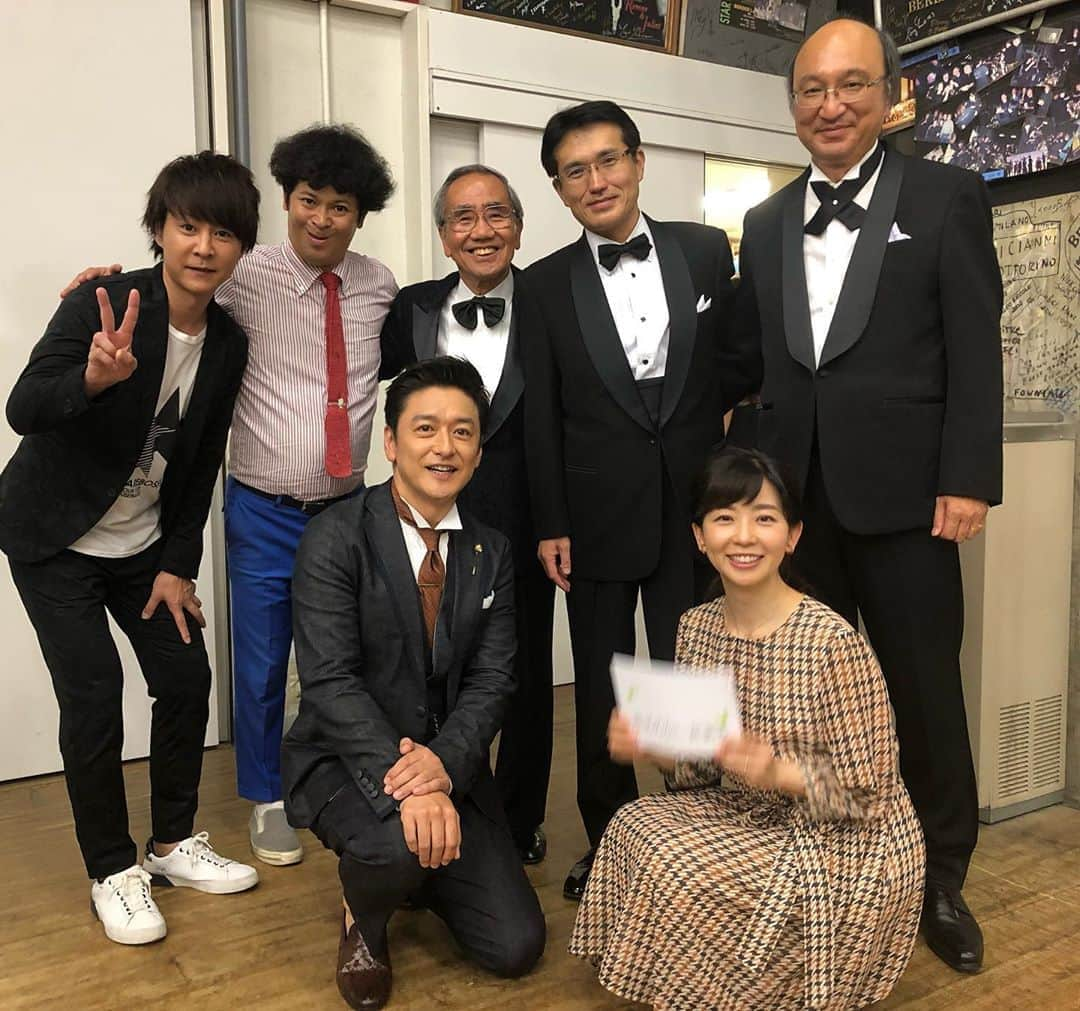 石丸幹二さんのインスタグラム写真 - (石丸幹二Instagram)「#題名のない音楽会  吹奏楽で聴くスピッツの音楽会 懐かしいドラマが蘇る スピッツの曲は前向きになれる 吹奏楽の演奏ではパワーアップされますね。 #大阪府立淀川工科高等学校 #精華女子高等学校 #東海大学菅生高等学校 #流れ星  #松尾由美子アナ #石丸幹二」9月21日 13時50分 - team_kanji_ishimaru