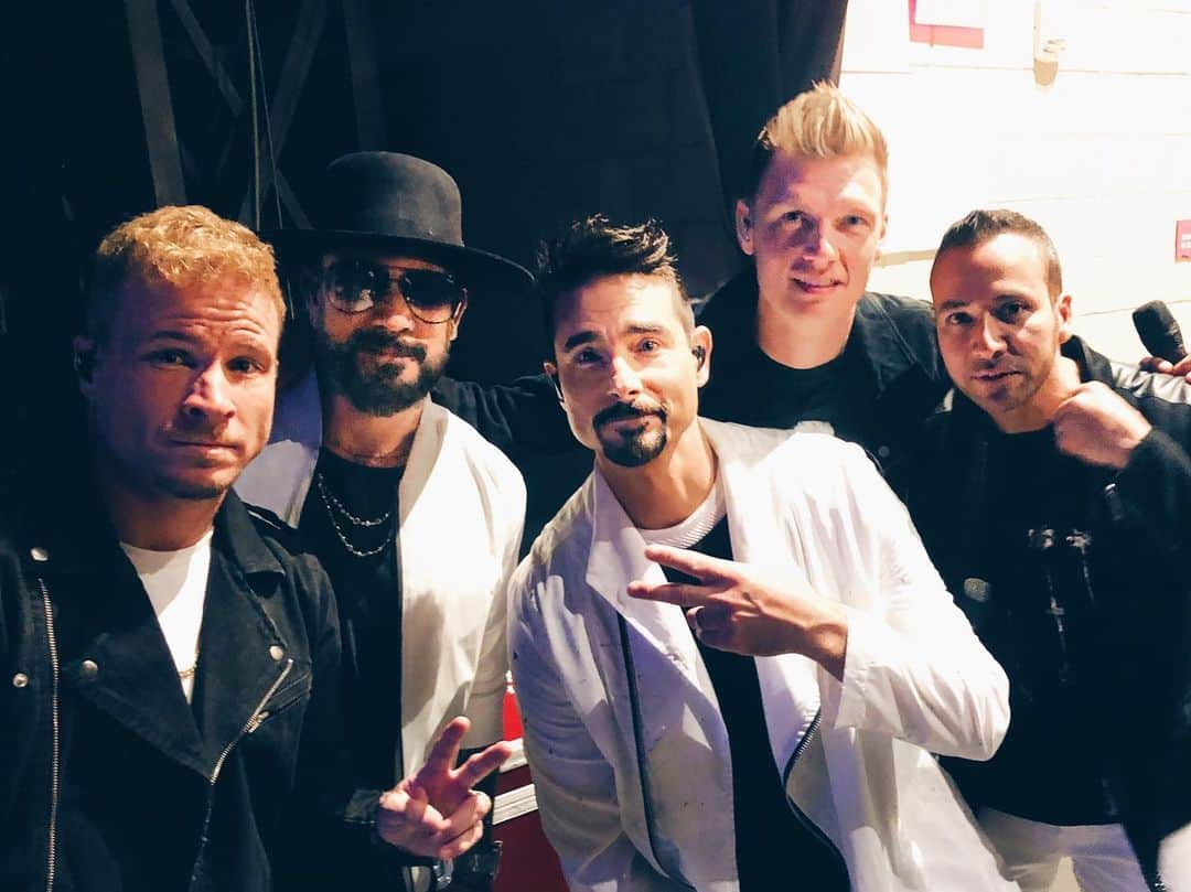 backstreetboysさんのインスタグラム写真 - (backstreetboysInstagram)「Las Vegas, it feels so good to be back! Big thank you to @iheartradio for having us at the festival! What a night 🖤 #iHeartFestival2019」9月21日 14時26分 - backstreetboys