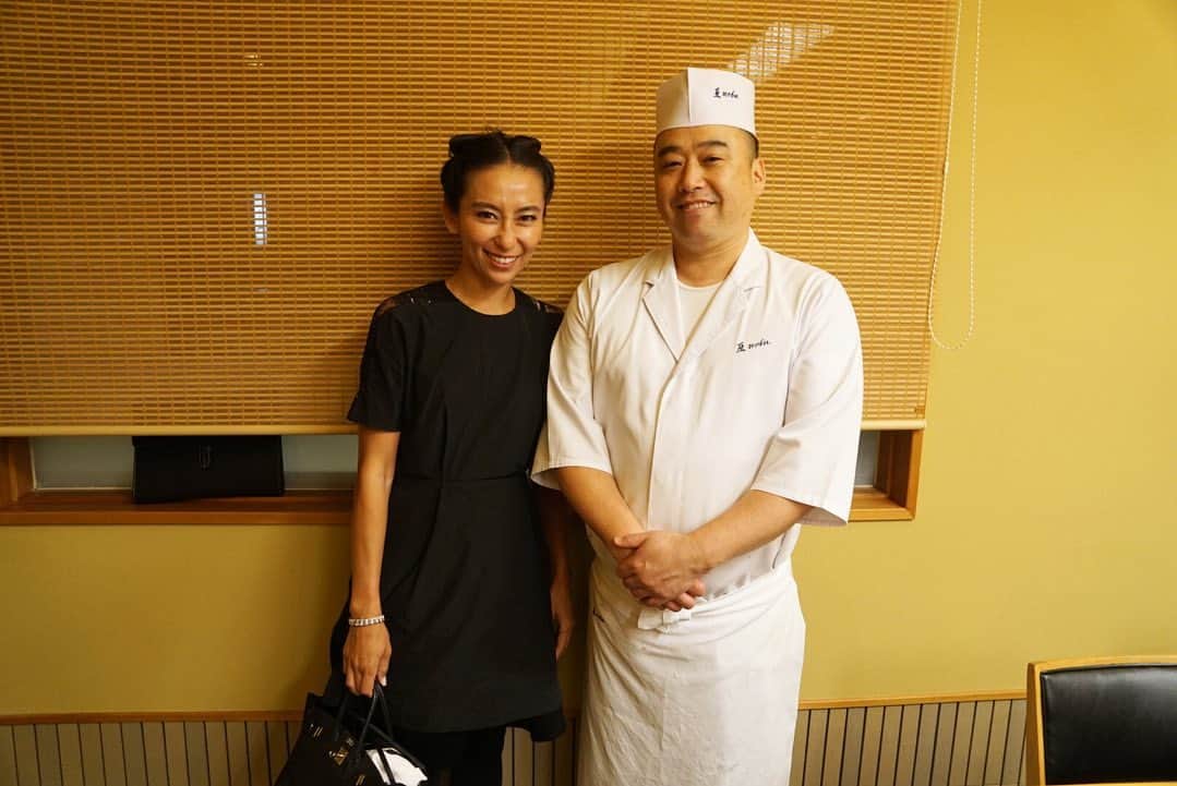 高井直子さんのインスタグラム写真 - (高井直子Instagram)「🍣 ずっと行きたかったお店。 瓦さん。 程よいボリュームで美味しかったぁ🤤🌈」9月21日 20時34分 - naokotakai