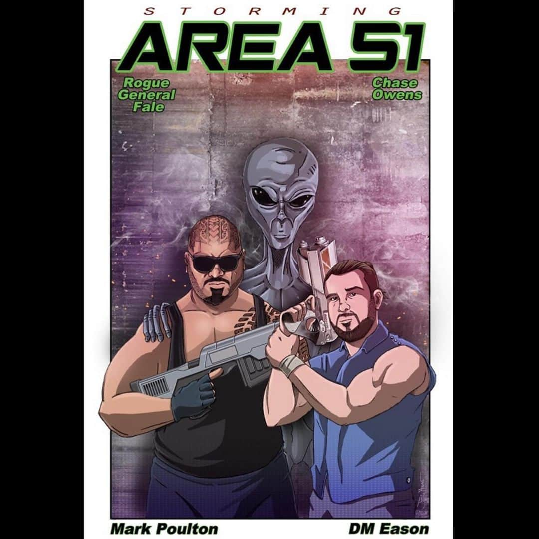 ファレ・シミタイトコさんのインスタグラム写真 - (ファレ・シミタイトコInstagram)「Coming soon!  #stormingarea51  @koniwaves @dmeason1 @realchaseowens」9月21日 16時25分 - toksfale