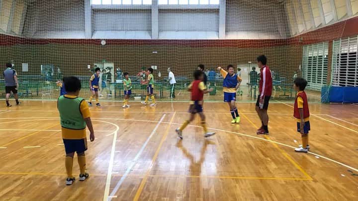 のインスタグラム：「トップチーム選手がサッカースクール各校を訪問しました #ベガルタ仙台 #仙台 #サッカー #Jリーグ #2019シーズン #スローガン #ReVolution #蜂須賀孝治 #4番 #ベガルタ仙台サッカースクール #栗原校」