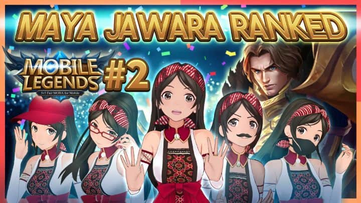 のインスタグラム：「Mobile Legends Part 2 (Tigreal Elite Ranked Mode), Uploaded! 🎮 Welcome!!! Recorded few weeks ago... I can fight vs players too!!!!!😠 . Rekaman dari beberapa minggu lalu~... Maya jg bisa lawan player😠 . Please check my YouTube channel ٩(๑❛ᴗ❛๑)۶  #mayaputri #halomaya #gameplay #gaming #virtualyoutuber #youtuber #maya #youtube #vtuber #indonesia #mobilelegends #mobilelegendsindonesia #ranked」