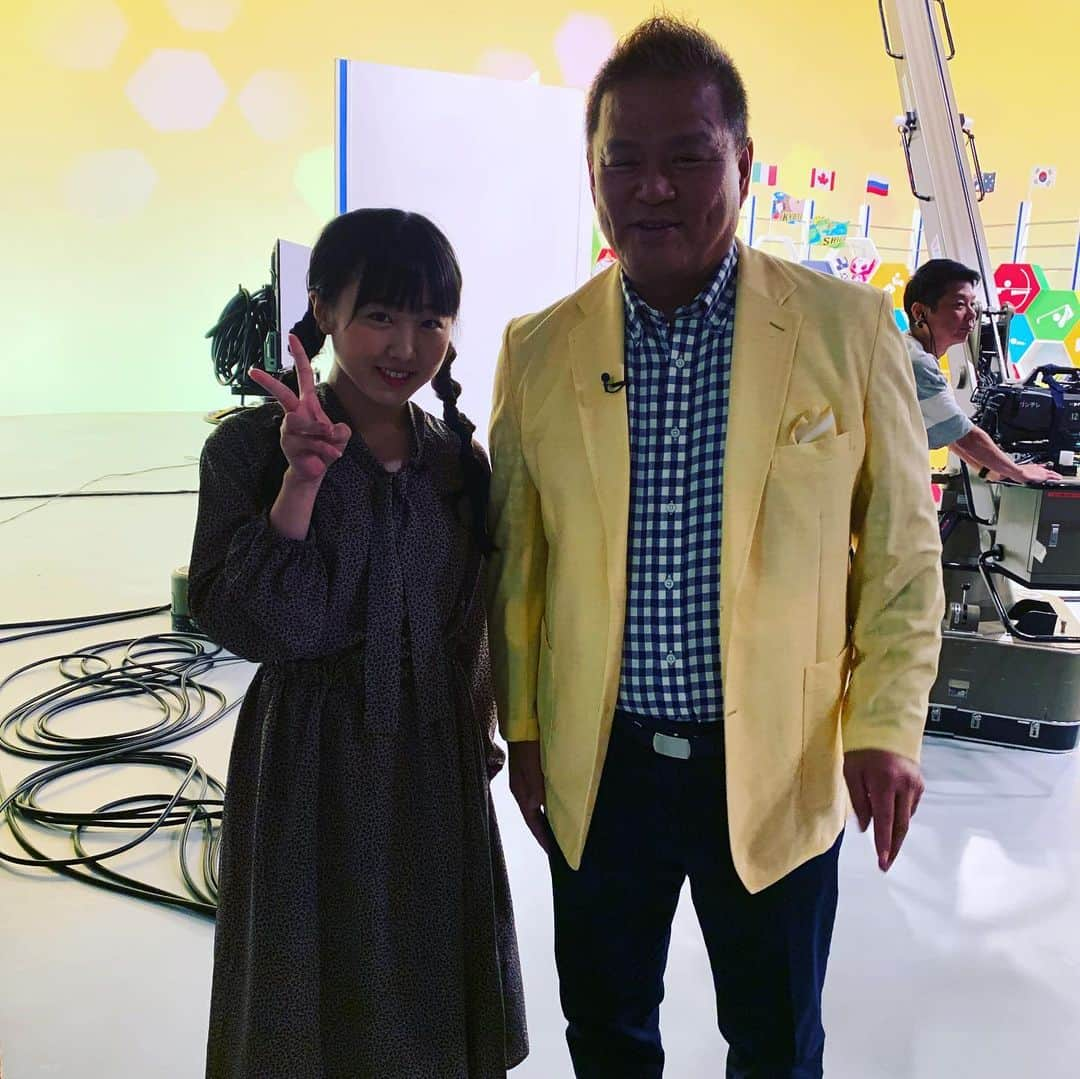 金村義明さんのインスタグラム写真 - (金村義明Instagram)「#こやブルスポーツ#本田望結ちゃん#もう大人やな！」9月21日 17時50分 - yoshiaki_kanemura