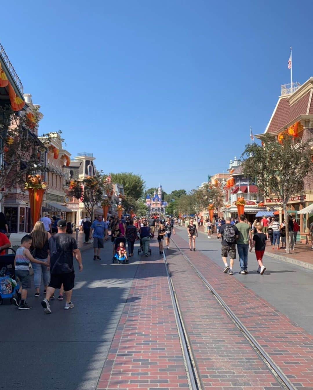 楪望さんのインスタグラム写真 - (楪望Instagram)「🛫アメリカ🇺🇸LA旅🛬 * 幼い頃から大好きでたまらない場所❤️❤️ Disneylandにも行ってきました😻 なんだかんだ、7年ぶり…❣️ * Helloween仕様になっていて🎃 素敵な時期に訪れることができました〜🥺💓 * すでにもう行きたい！😭😭✨ もはや住みたい！！！😂😂✨ * ターキーレッグ🍗 とてつもなく大きすぎる件😂 1人じゃ食べ切れないので、ご注意ください🤣 * #california #disneyland #dreamland #america #anaheim #disneylover #halloween #turkeyleg #本家のwalt様に手を合わせてきました🙏 #90years #🇺🇸 #🐭 #🍗 #🎃」9月21日 17時53分 - nozomi_yuzuriha_official