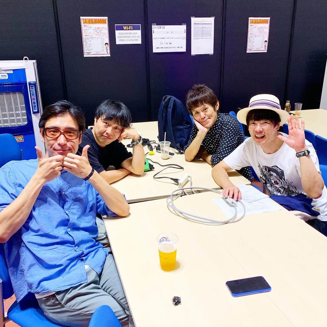 カジヒデキさんのインスタグラム写真 - (カジヒデキInstagram)「コヤブソニック2019！渋谷系のみんなと笑！曽我部くんもホフも最高のライブでした！ #コヤブソニック2019 #コヤソニ #曽我部恵一 #ホフディラン #カジヒデキ」9月21日 18時47分 - hideki_kaji