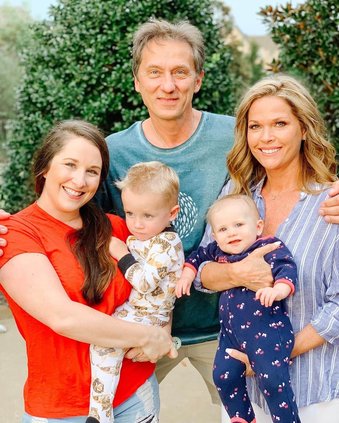 のインスタグラム：「Emmaline meets her future gymnastics coach❤️ ❤️❤️」
