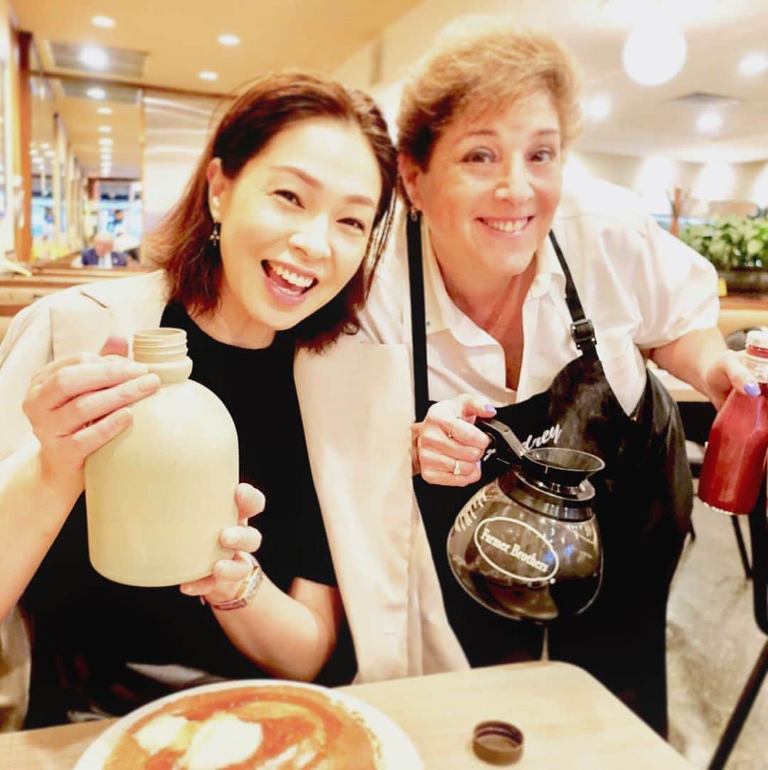 川原亜矢子のインスタグラム：「Lou Mitchells #diner #americancuisine #route66 #chicago #ダイナー #アメリカ料理 #ルート66 #シカゴ #ayakokawaha #川原亜矢子」