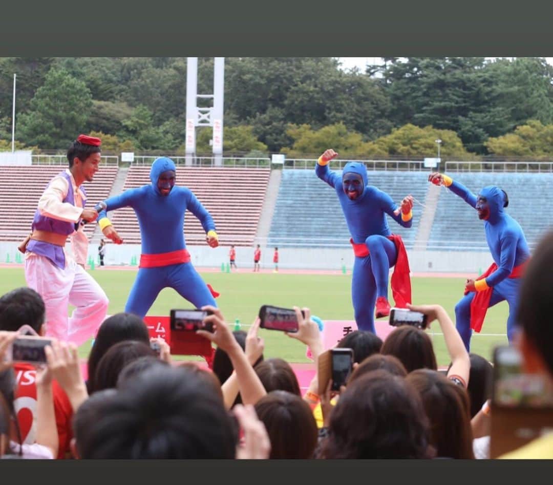 前田直輝さんのインスタグラム写真 - (前田直輝Instagram)「#ファン感2019 はい。楽しすぎました。 はい。千葉さん面白すぎ。 はい。 残りの8試合全力で頑張ります。 #チームホワイト #キャプテン #アラジン #ジーニー🧞‍♂️最高！ #grampus」9月21日 22時00分 - naoki112738