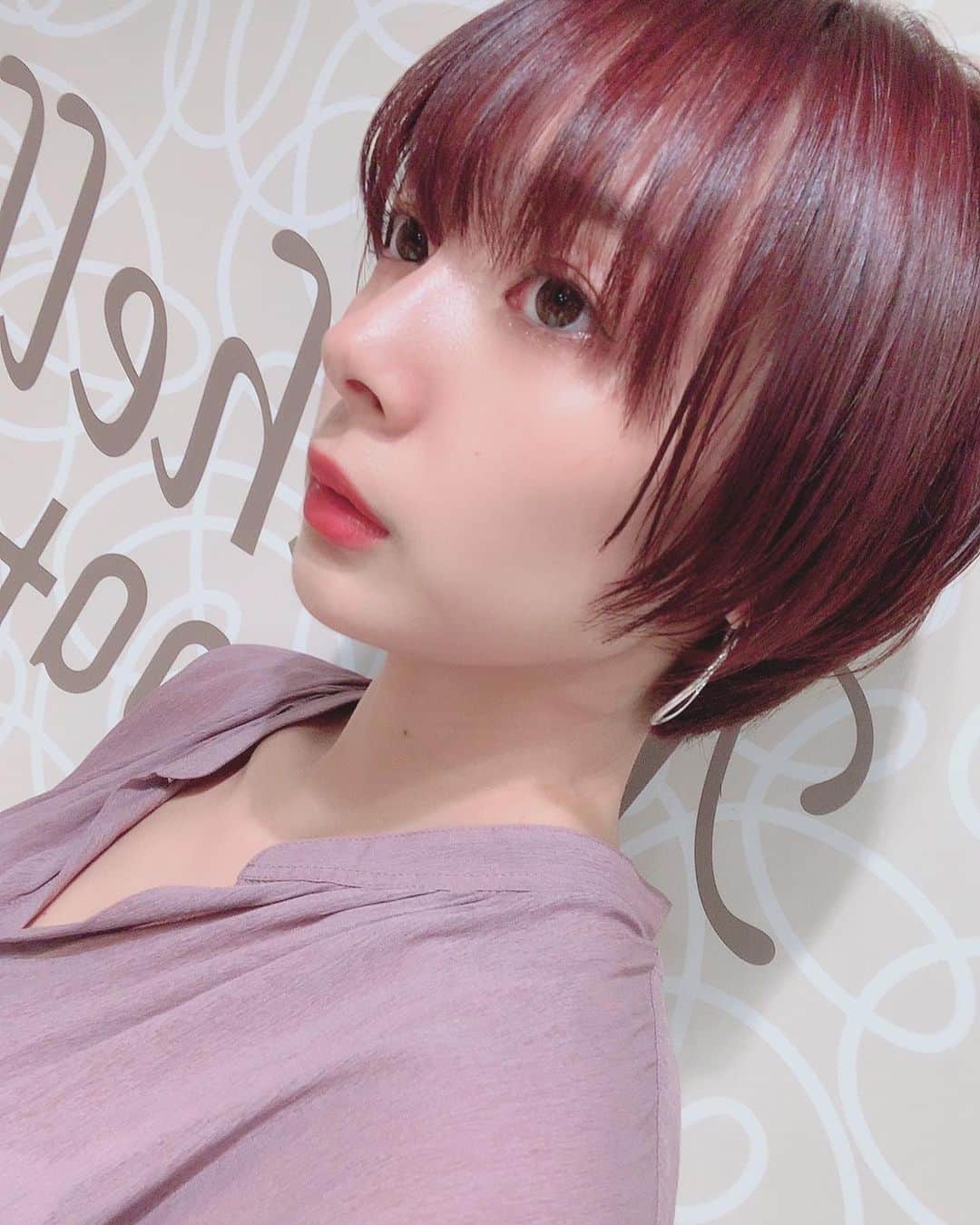 岡田紗佳さんのインスタグラム写真 - (岡田紗佳Instagram)「💇‍♀️ #ショートヘア #ショート #横顔」9月21日 22時46分 - sayaka_okada