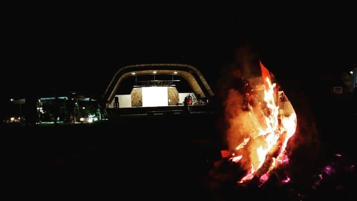 杉田芳尚のインスタグラム：「・ ・  Healing time with Fire🔥」
