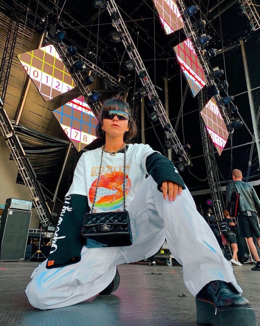 インナさんのインスタグラム写真 - (インナInstagram)「Sound check at Foro Sol for @exafm 🤙 Mexico rulesss」9月22日 0時07分 - inna