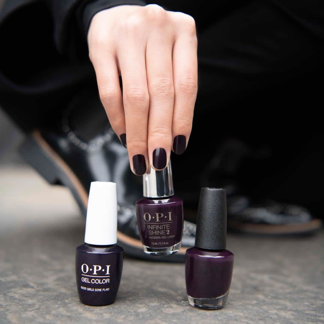 OPIさんのインスタグラム写真 - (OPIInstagram)「#GoodGirlsGonePlaid from #OPIScotland is the perfect shade for the season! Double tap if you’re loving this shade!⁠ 💜 ⁠ ⁠ ⁠ ⁠#OPIObsessed #ColorIsTheAnswer #Purple #PurpleNails #NOTD #NailSwag #NailPolish ⁠ ⁠」9月22日 0時00分 - opi