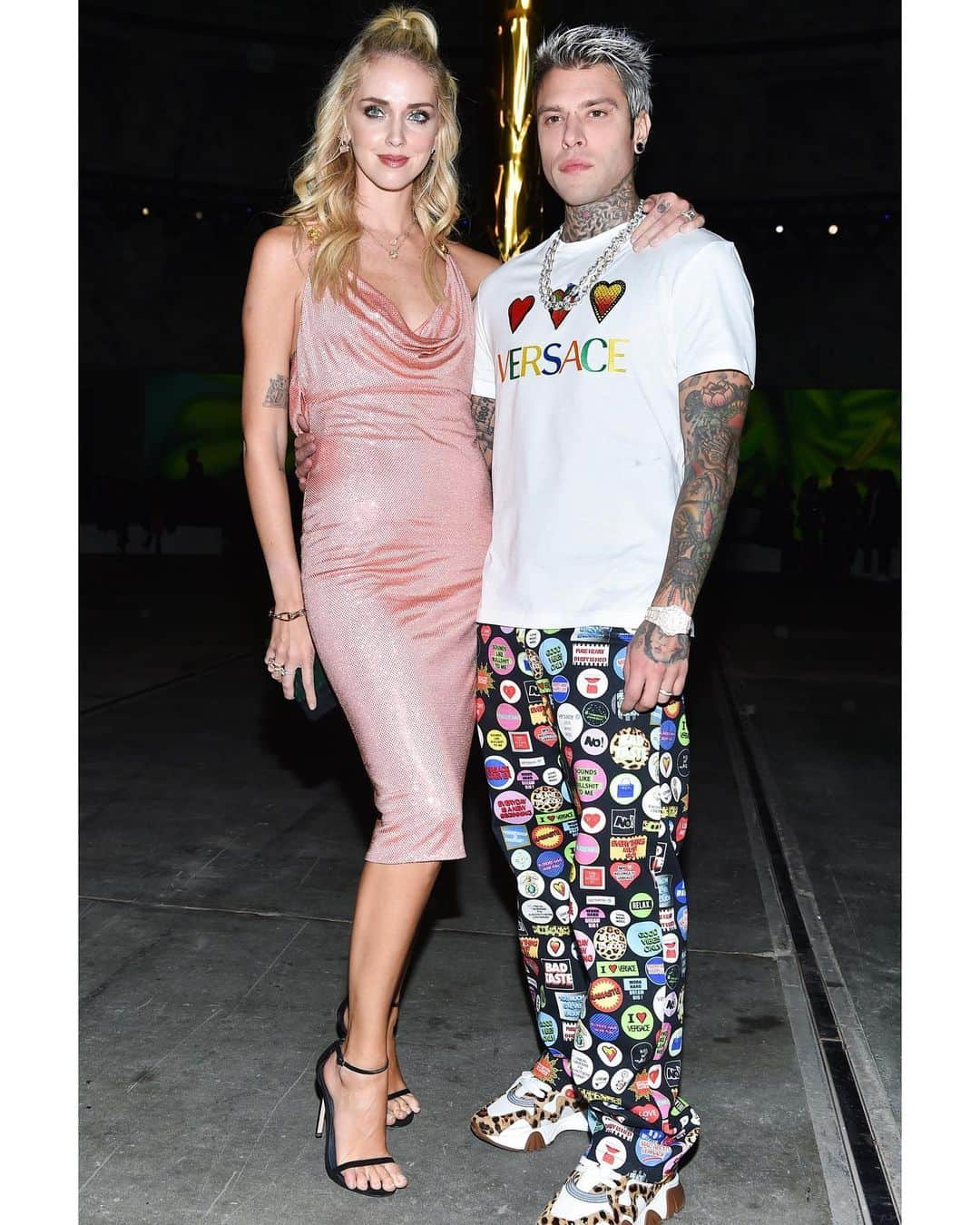 キアラ・フェラーニさんのインスタグラム写真 - (キアラ・フェラーニInstagram)「Versace night @versace 💘」9月22日 0時46分 - chiaraferragni