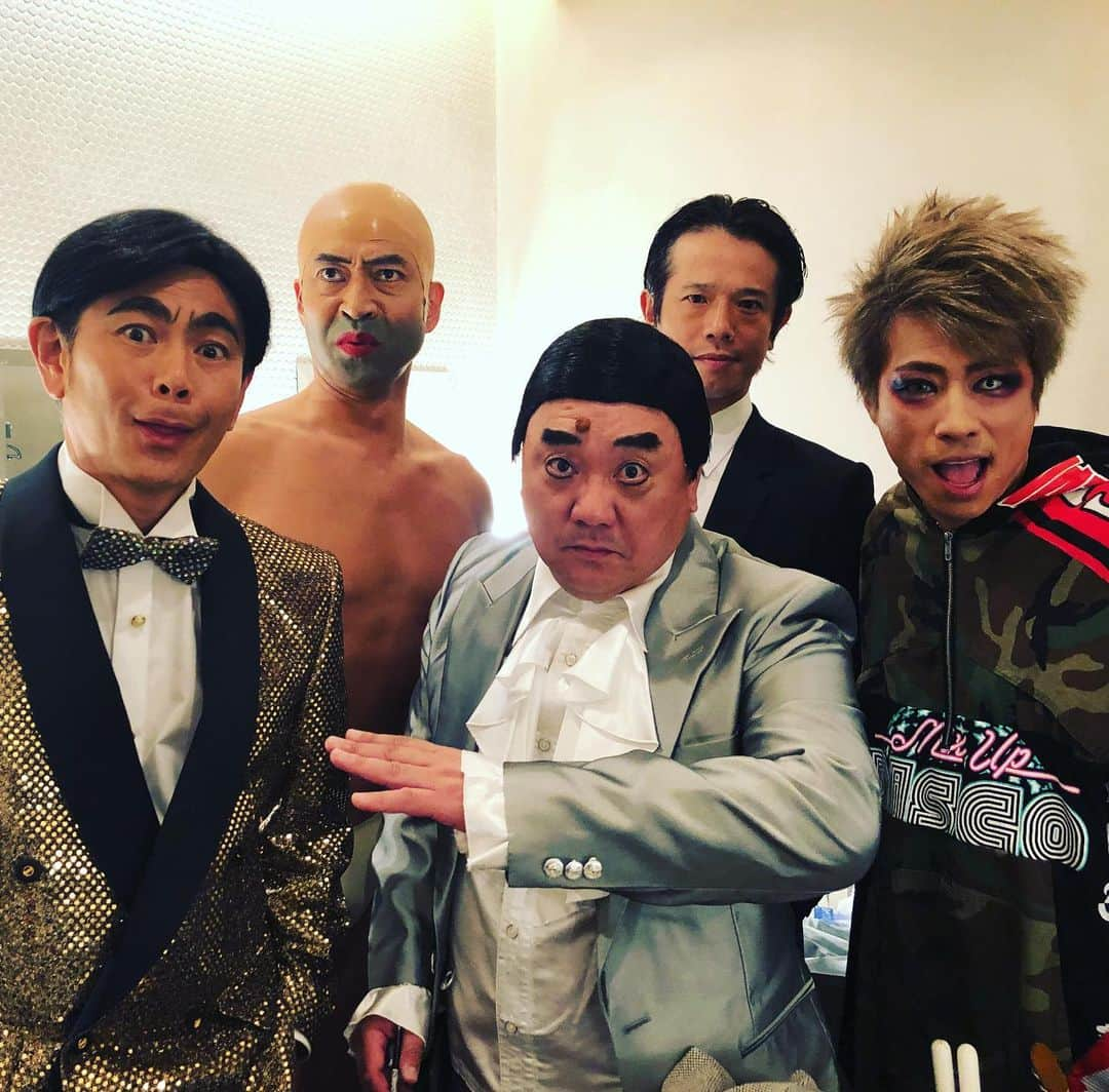 山本圭壱さんのインスタグラム写真 - (山本圭壱Instagram)「オトタノ #純翼  #山本圭壱 #遠藤進一 #遠藤章造 #haderu #田村淳 #ミスター人間 #ワッキー #庄司智春 たしかったです。 また来年 呼ばれたら出ちゃうよ」9月22日 2時04分 - yamamogt