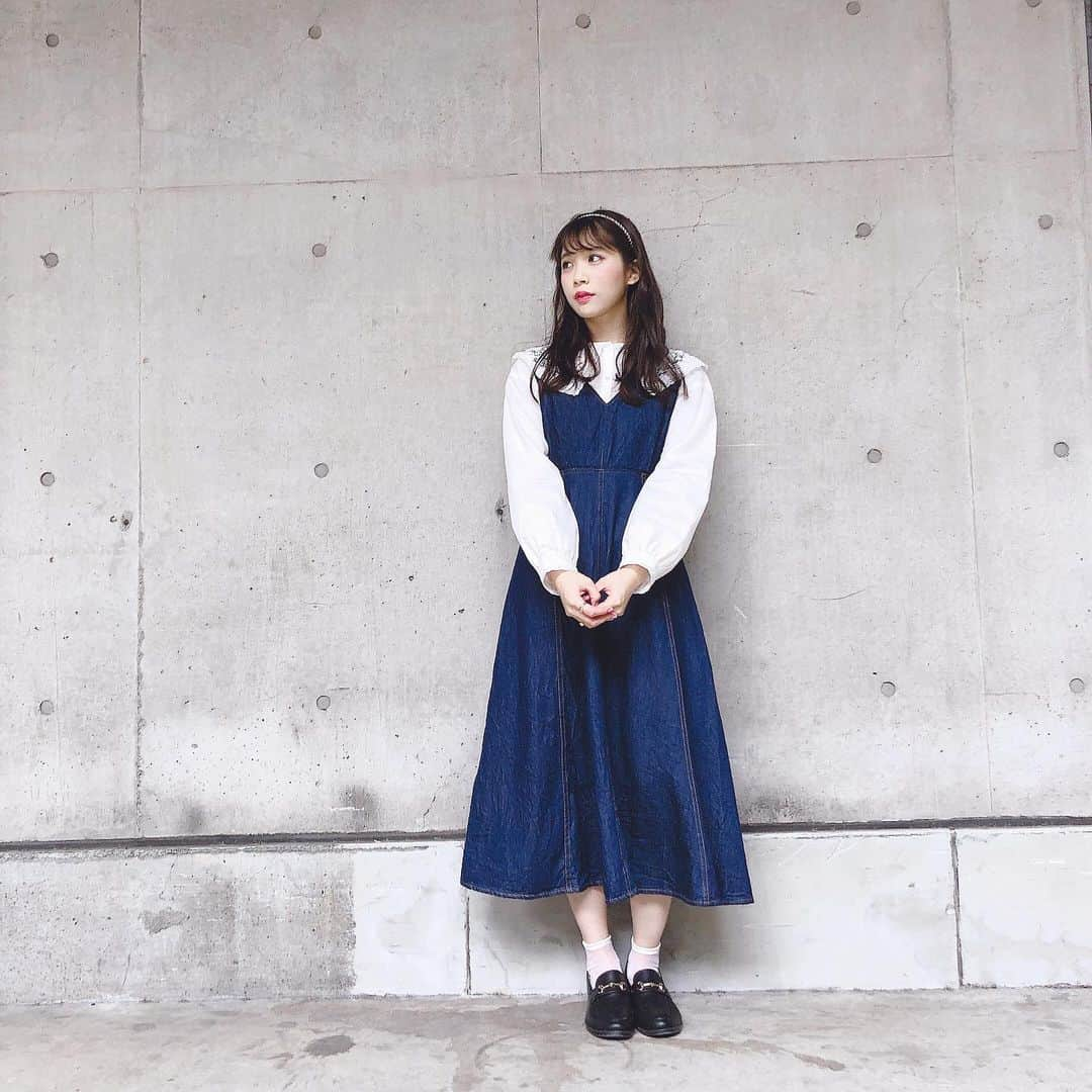 奈良未遥さんのインスタグラム写真 - (奈良未遥Instagram)「今日のお洋服…  #NGT48 #奈良未遥 #サステナブル #握手会  ありがとうございました( ˊᵕˋ ) 🤝」9月22日 14時18分 - mihapiyo._.48