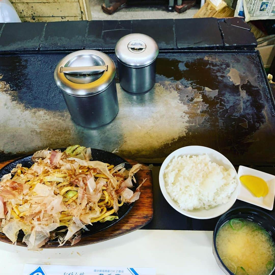 金村義明さんのインスタグラム写真 - (金村義明Instagram)「#焼きそば定食#550円#安っ」9月22日 14時22分 - yoshiaki_kanemura