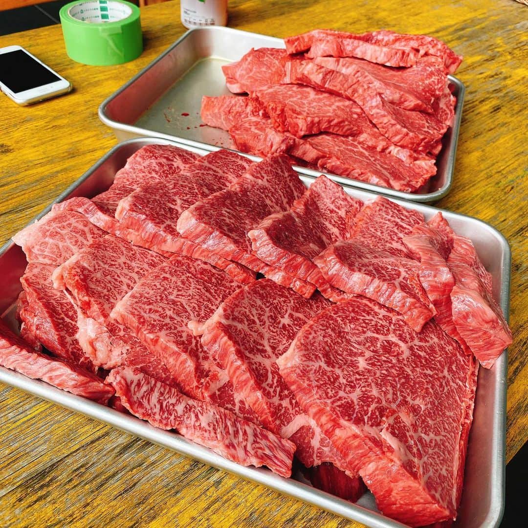 のインスタグラム：「gumiさんのBBQにお呼びいただきました。お肉おいしかったー！ #BBQ」