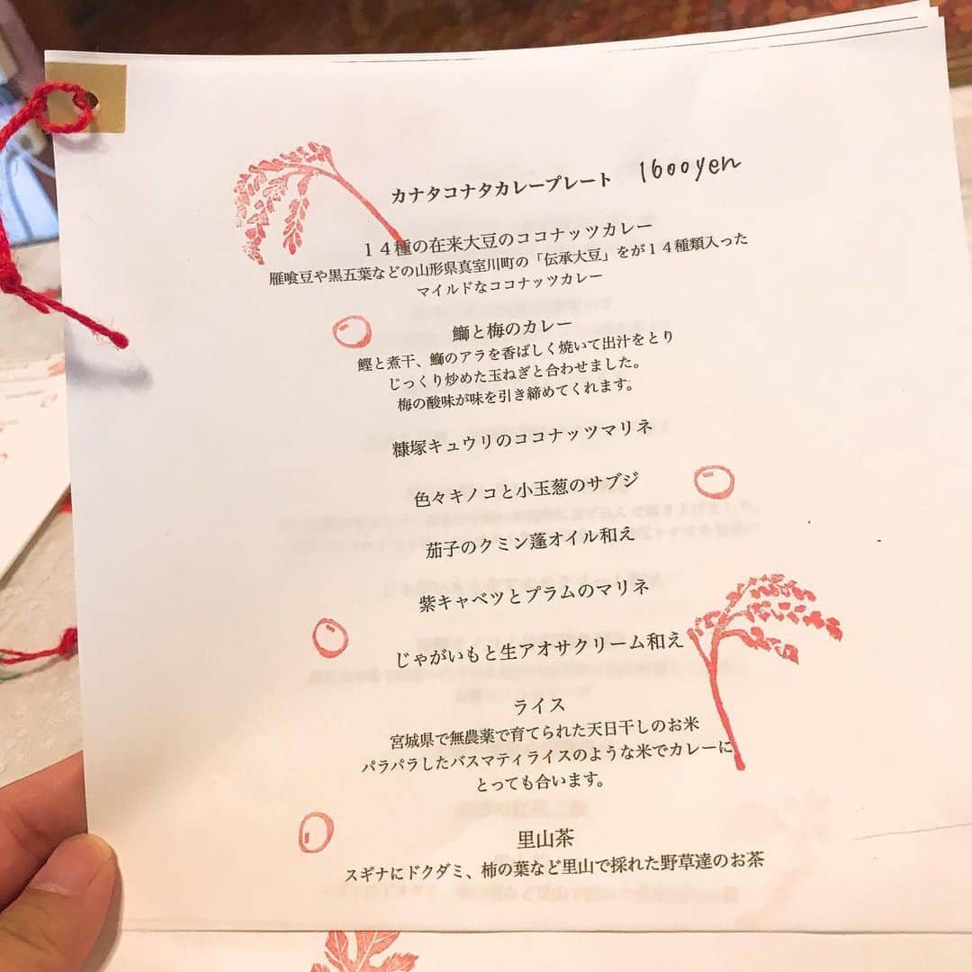 モッチェ 永井さんのインスタグラム写真 - (モッチェ 永井Instagram)「花織さんのゴハンが食べたくて家族でヤスダ屋(@yasudaya )へ。タイミングを逃し続けていたのもあって大満足。カンドーの美味さだ！メニューの説明も読んでいて楽しい。来て良かった〜  濃いめのランチ体験。  24日までやってるよ〜  #ヤスダ屋 #東京おかっぱちゃんハウス」9月22日 7時55分 - mocche_nagai