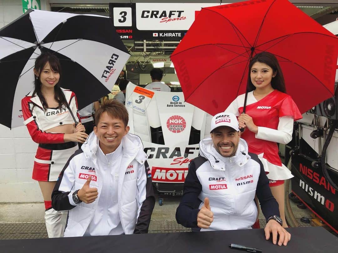 のインスタグラム：「SUPER GT Rd.7 スポーツランドSUGO 決勝日！ 3号車 CRAFTSPORTS MOTUL GT-Rに応援をよろしくお願いします🤲  #sgt #supergt #sgt2019 #スポーツランドSUGO #gtr #craftsportsmotulgtr #NISMO #MOTUL #モータースポーツ #motorsports #🏁 #RQ #racequeen #followme」