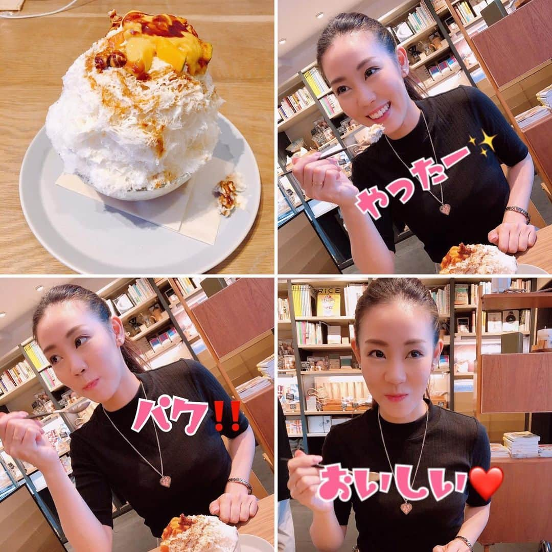 菜那くららさんのインスタグラム写真 - (菜那くららInstagram)「＊﻿ ﻿ あぁ〜秋は誘惑が多すぎます☺️✨🍁💓﻿ ﻿ まさに、食欲の秋ですね🍁🌰🍁🌰🍁﻿ ﻿ あぁ〜幸せ🐿❤️﻿ ﻿ ﻿ #モンブランスタイル #モンブラン﻿ #15ど #かぼちゃカキ氷﻿ #トップス #マロンケーキ﻿ ﻿ どれも美味しすぎました🤤💓﻿ ﻿ #食欲の秋 #栗 #かぼちゃ #美味しい #幸せ﻿ #カフェ巡り #代々木上原﻿ ﻿ ちゃーちゃんに代々木上原のカフェを﻿ 沢山教えてもらいました☕️✨‼️﻿ ﻿ 素敵なカフェばかり。。。😌💓﻿」9月22日 9時03分 - nana_kurara