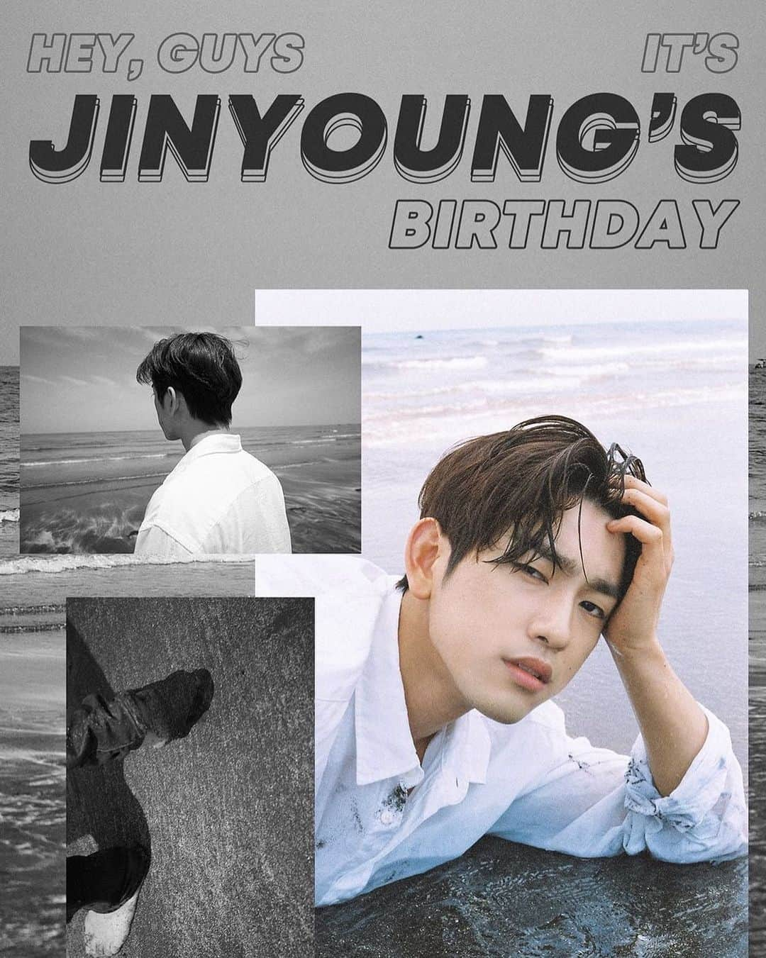 ジニョン（B1A4）のインスタグラム：「🎂💞 #HeyGuysItsJinyoungDay . #朴珍榮#ParkJinyoung#JinYoung#박진영 #갓세븐⁠ ⁠#GOT7⁠ ⁠ #PresentYou⁠ ⁠ #Lullaby⁠ ⁠」