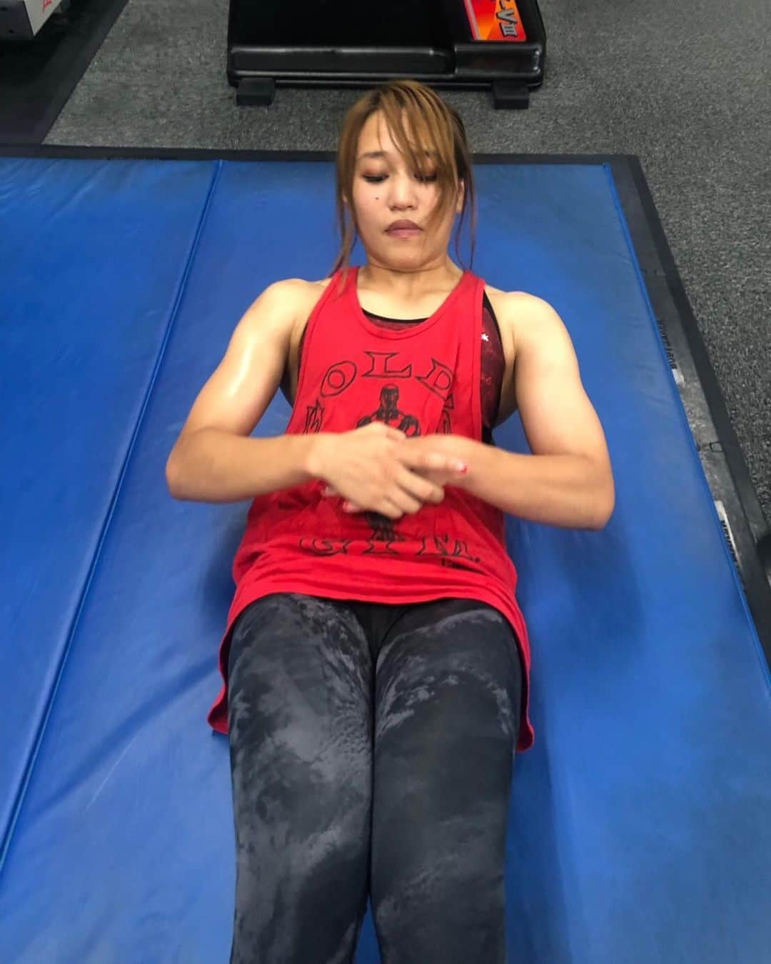 朱里さんのインスタグラム写真 - (朱里Instagram)「Good night⭐️ #today #training #gym #gymgirl #fitness #fitnessgirl #body #muscle #diet #fit #フィットネス #ジム #トレーニング」9月22日 23時28分 - syuri_official