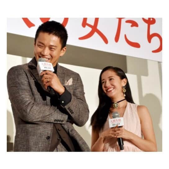 沢尻エリカファンさんのインスタグラム写真 - (沢尻エリカファンInstagram)「🎥映画「人間失格 太宰治と3人の女たち」舞台挨拶(2019.9.14) 小栗旬 × 沢尻エリカ 💖 ぜひまた共演を…😍😍 #人間失格 #沢尻エリカ#sawajirierika #erikasawajiri #小栗旬」9月22日 23時35分 - erika.s__fan