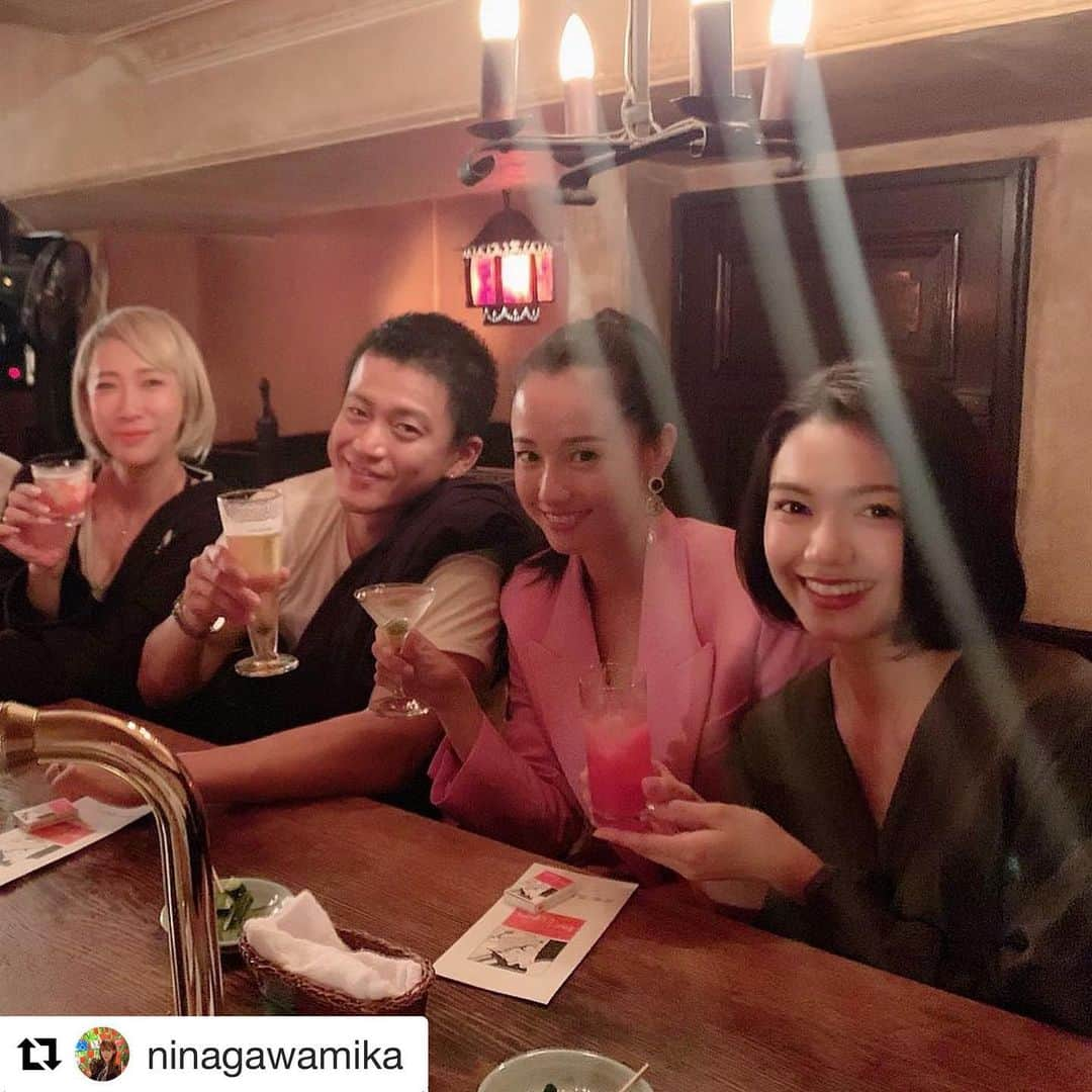 沢尻エリカファンさんのインスタグラム写真 - (沢尻エリカファンInstagram)「2019.9.15 蜷川実花Instagramより💛 #Repost @ninagawamika with @get_repost ・・・ 昨晩みんなでバールパンへ。 太宰治が実際に通っていた今も銀座にあるバー。 坂口安吾とのシーンもここで撮らせていただきました。 人間失格❤️是非観にきてね #映画人間失格 #人間失格 #沢尻エリカ#sawajirierika #erikasawajiri #小栗旬」9月22日 23時39分 - erika.s__fan