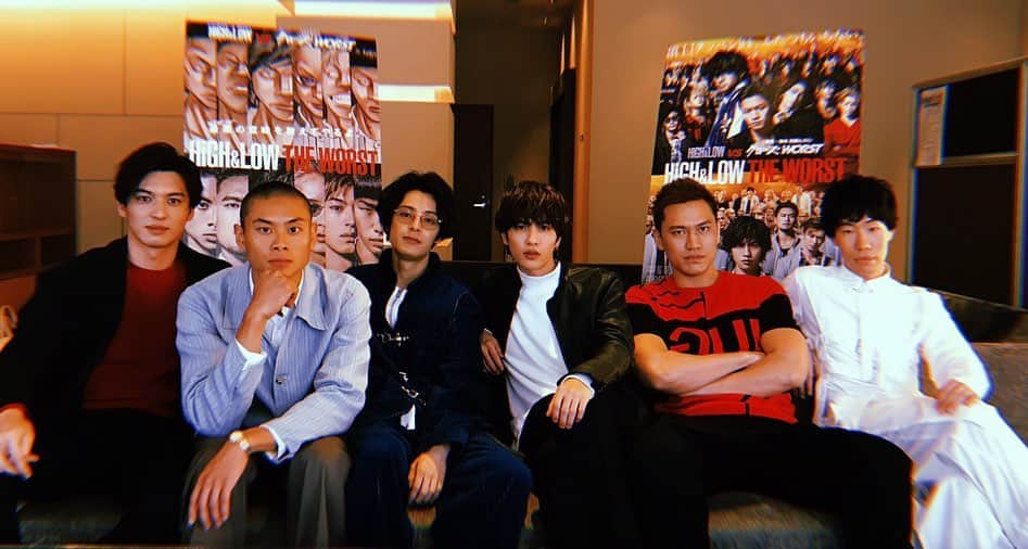 荒井敦史のインスタグラム：「映画「HiGH＆LOW THE WORST」男(漢)祭りイベント御来場ありがとうございました！！ #high_low  #鳳仙 #WORST」