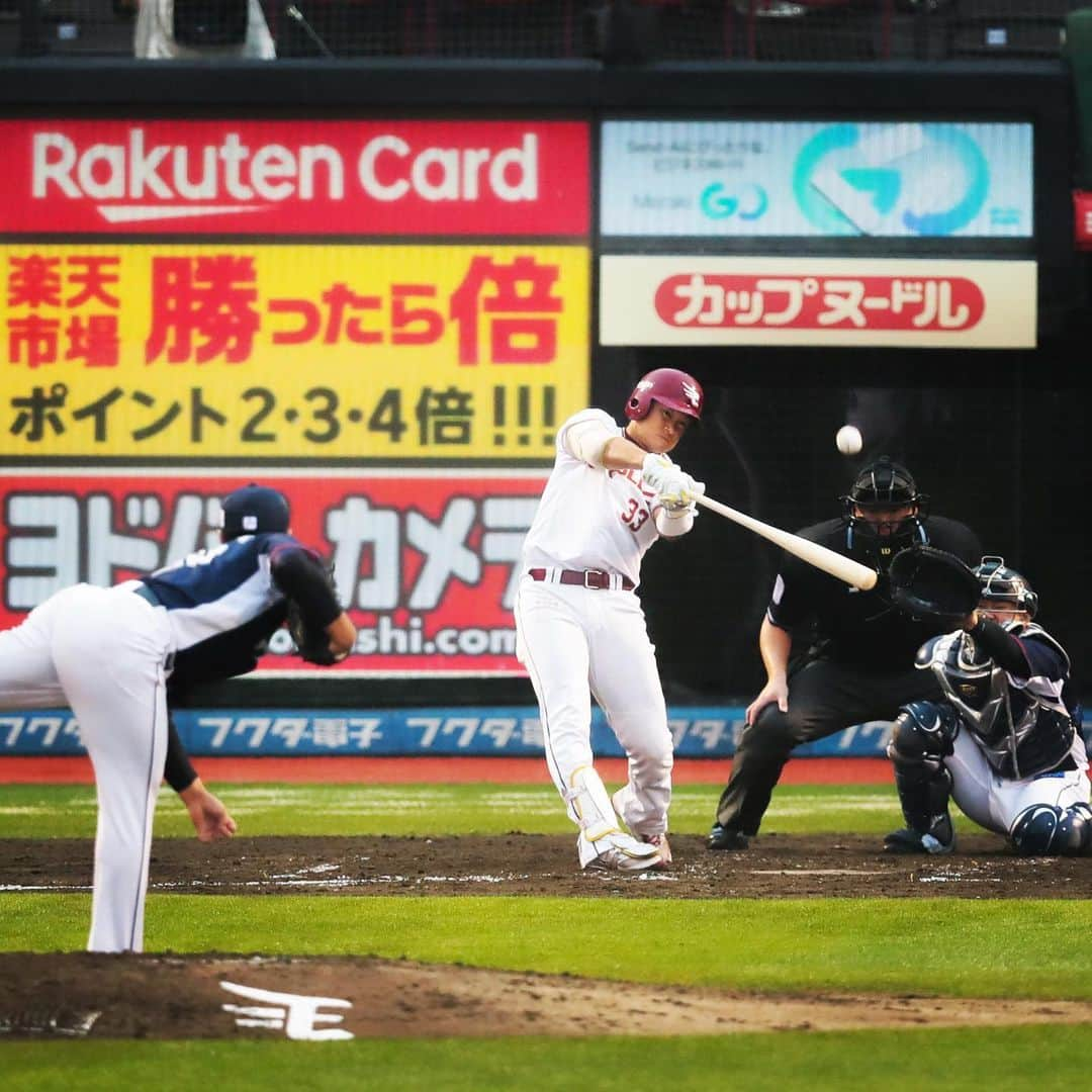 東北楽天ゴールデンイーグルスさんのインスタグラム写真 - (東北楽天ゴールデンイーグルスInstagram)「⚾️ ⚾️E 7-5 L⚾️ 今日も絶対に負けられない試合を制してCSマジック2‼️ 先発の石橋選手が8回途中自責点4の好投で8勝目✨ 浅村選手は31号2ランを含む2安打3打点とお暴れ🔥 今日も1番の島内選手が3安打3得点で打線を牽引💯 銀次選手も決勝の犠牲フライを含む3打点の活躍👏🏼 そして9回は松井選手が締めて37セーブ目👑  #rakuteneagles #RESTART #日本一の東北へ #浅村栄斗 #石橋良太 #島内宏明 #銀次 #松井裕樹」9月22日 17時44分 - rakuten_eagles