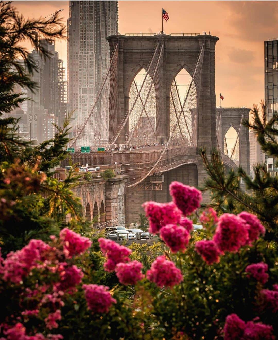 Wonderful Placesさんのインスタグラム写真 - (Wonderful PlacesInstagram)「Brooklyn Bridge - New York ✨💖💖💖✨ . Picture by ✨✨@212sid✨✨ #wonderful_places for a feature 💖」9月22日 18時31分 - wonderful_places