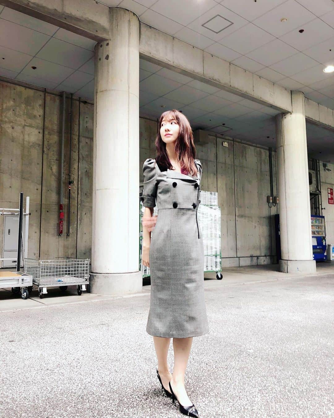 柏木由紀さんのインスタグラム写真 - (柏木由紀Instagram)「. 本日の私服。 秋らしいワンピース✴︎ #hystericglamour のものです。  形も色も好みでお気に入り☺︎ 握手会ありがとうございました♡ .」9月22日 18時39分 - yukikashiwagi_official