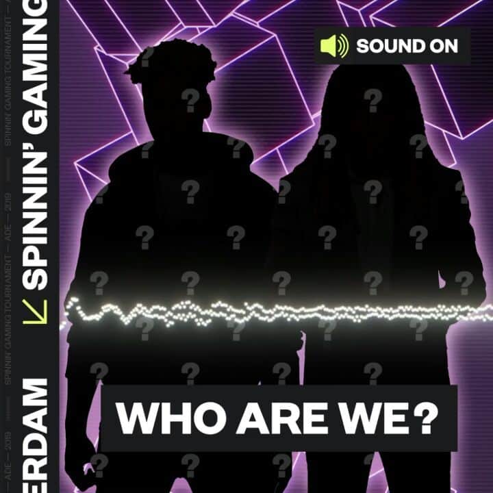 のインスタグラム：「These guys are pretty confident! 😱 Can you guess who they are? #ADE19 #SpinninGaming #SpinninRecords」