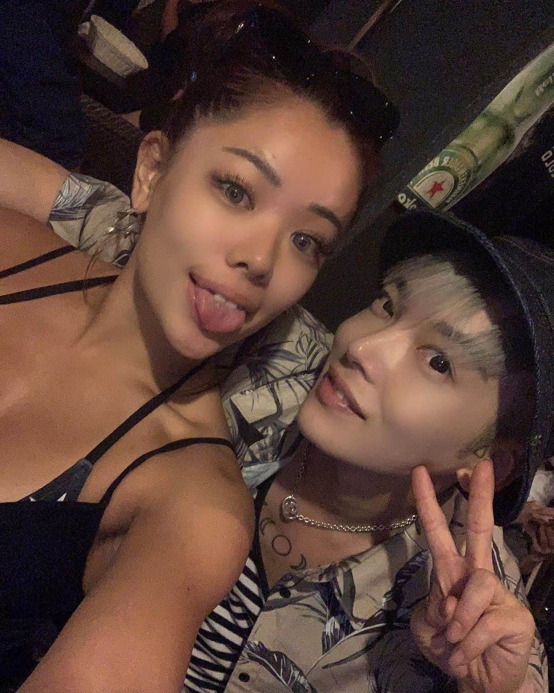 poledancer RYOTAさんのインスタグラム写真 - (poledancer RYOTAInstagram)「🌴👩🏽‍🦱👦🏼🌴 Happy birthday Lilika‼️」9月23日 0時32分 - kogepiii